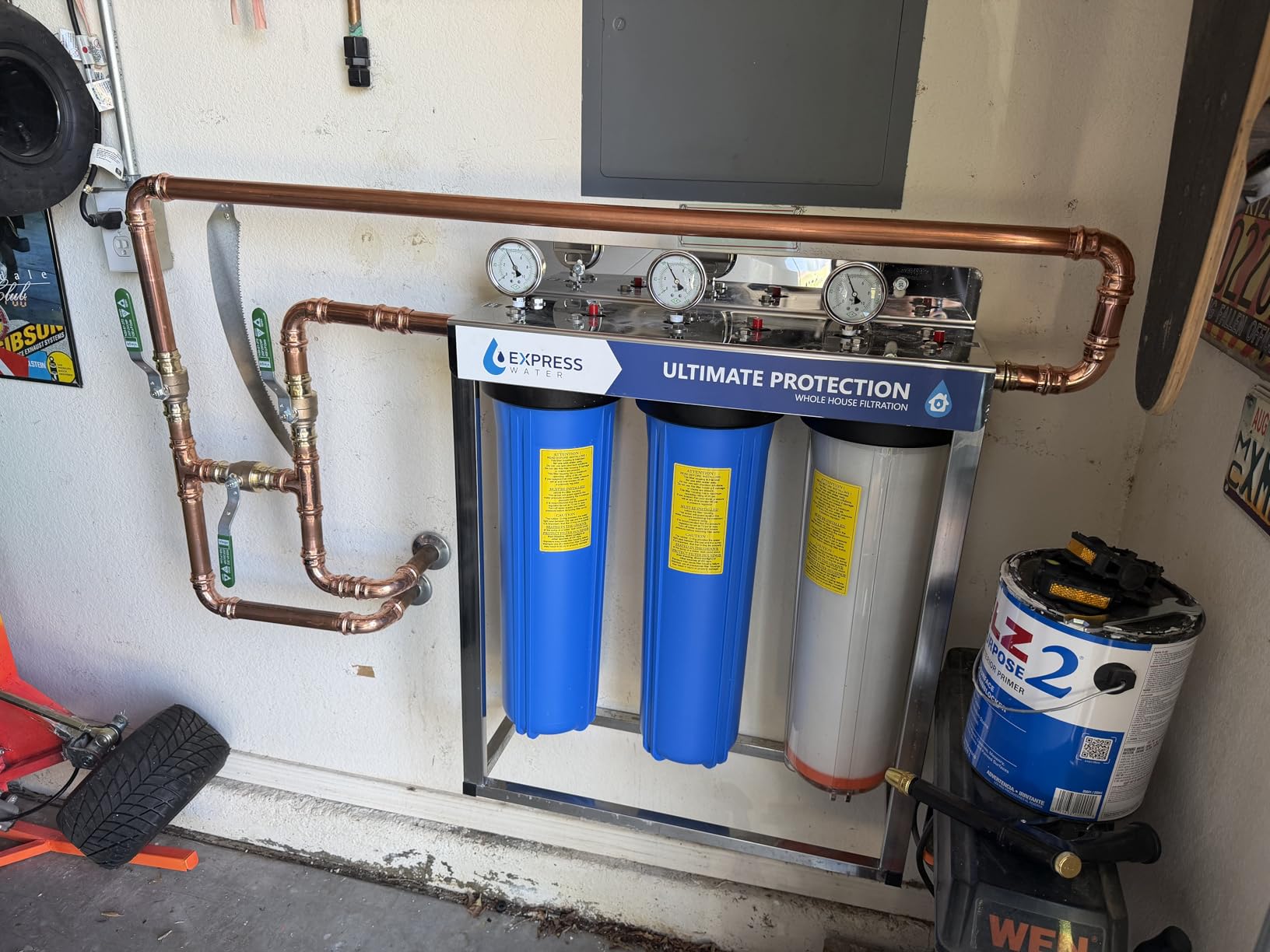Express Water Whole House Water Filter System, Ultimate Protection, 3-Stage customer photo 1