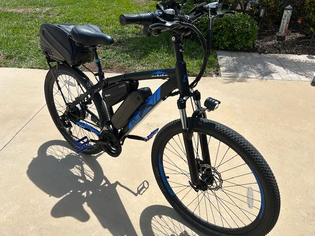 ANCHEER Electric Bike for Adults, Peak 750W Ebike, 3 Hours Fast Charge, 60 Miles Electric Bicycle with 48V/499Wh Battery, 27.5'' Hummmer Electric Mountain Bike with LCD Display, 21/24 Speed customer photo 2