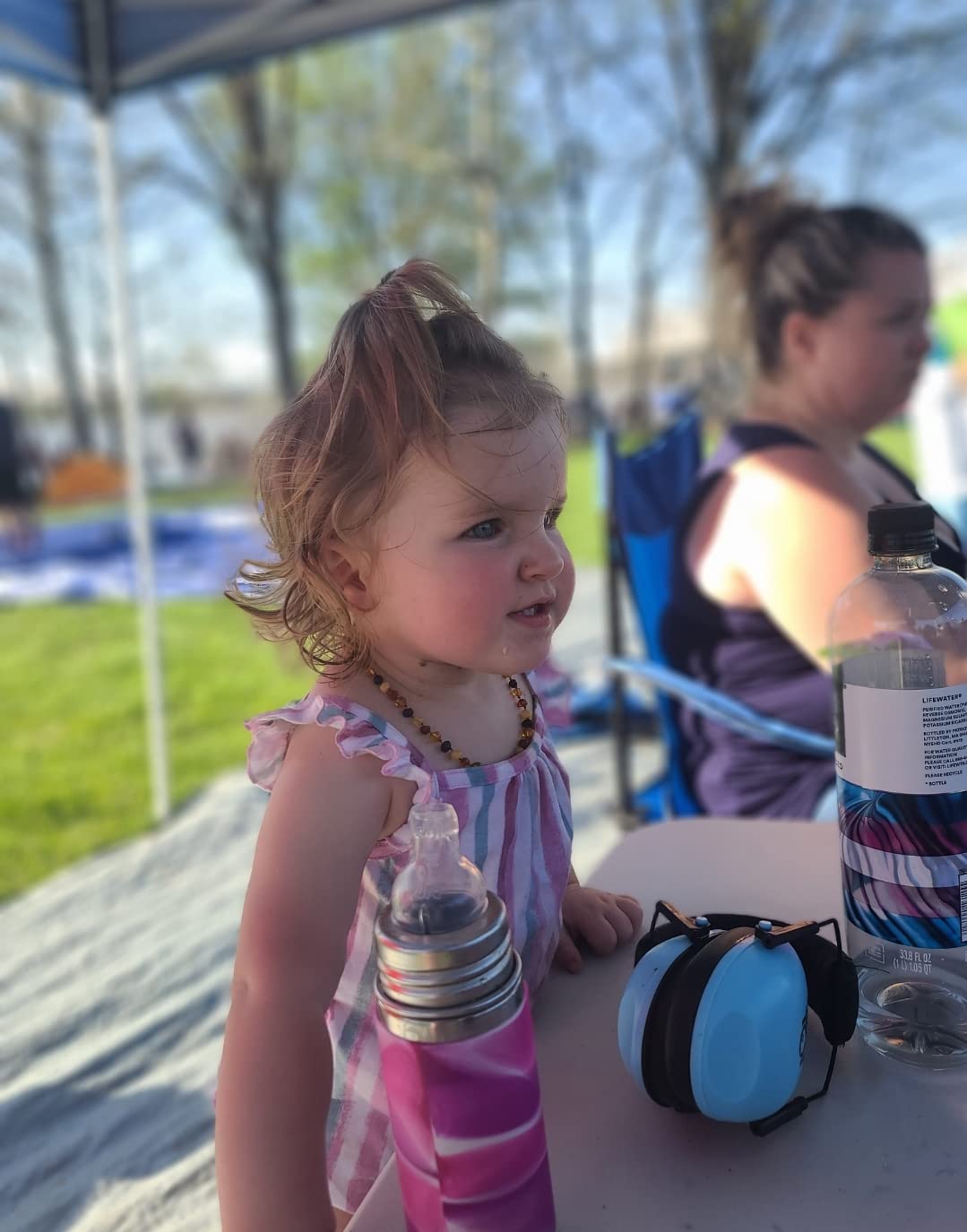 Pura Kiki 9oz/260ml Stainless Steel Insulated Sippy Bottle w/Sleeve, Plastic-Free, MadeSafe Certified, Medical-Grade Silicone Sipper Spout Fast Flow for Kids, Toddlers, Babies & Infant - Rose customer photo 2
