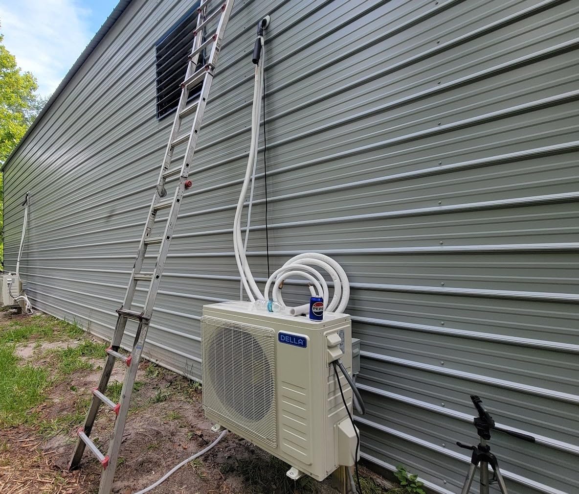 DELLA Vario Series 36,000 BTU 3 Ton 19 SEER2 Ductless Mini Split AC, Pre-Charged Heat Pump, 230V Energy Efficient Inverter System, Work with Alexa, Cools up to 2500 Sq.Ft, 16.4ft Installation Kit customer photo 2