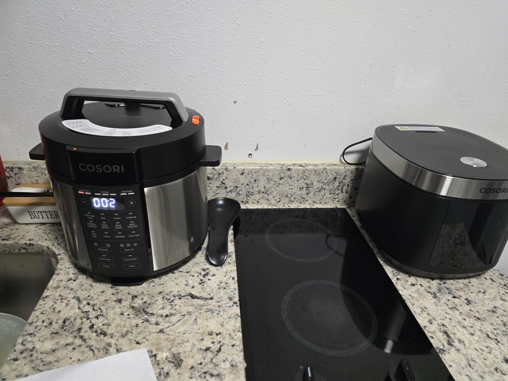 COSORI 10 Cup Rice Cooker + Pressure Cooker with 18 Functions & 13 Presets, Including Rice, Slow Cook, Steam, Saute, Sous Vide customer photo 1