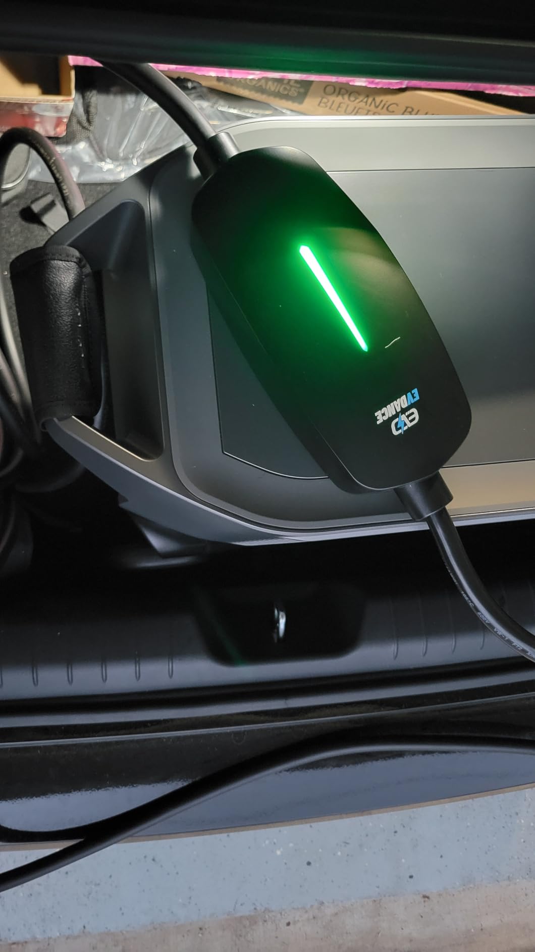 EVDANCE Level 1&2 EV Charger, Electric Vehicle Portable Charger with 25FT Cable, Home EV Charging Station for J1772 Electric Cars, 12A 120V/16A 240V, NEMA 5-15 & NEMA 6-20 Plug customer photo 2