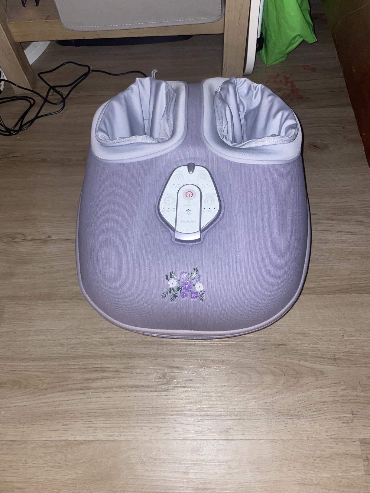 RENPHO Foot Massager Machine with Heat [2026 Upgraded], FSA Eligible HSA Shiatsu Foot Massager for Plantar Fasciitis, Cordless Control, Gifts for Women, Black customer photo 2