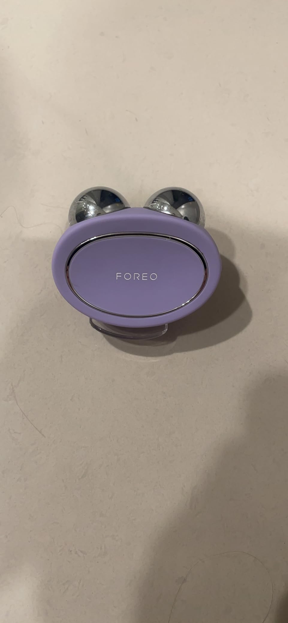 FOREO Bear 2 Advanced Toning Microcurrent Facial Device - Face Sculpting Tool - Firm & Contour - Non-Invasive - Lavender customer photo 1