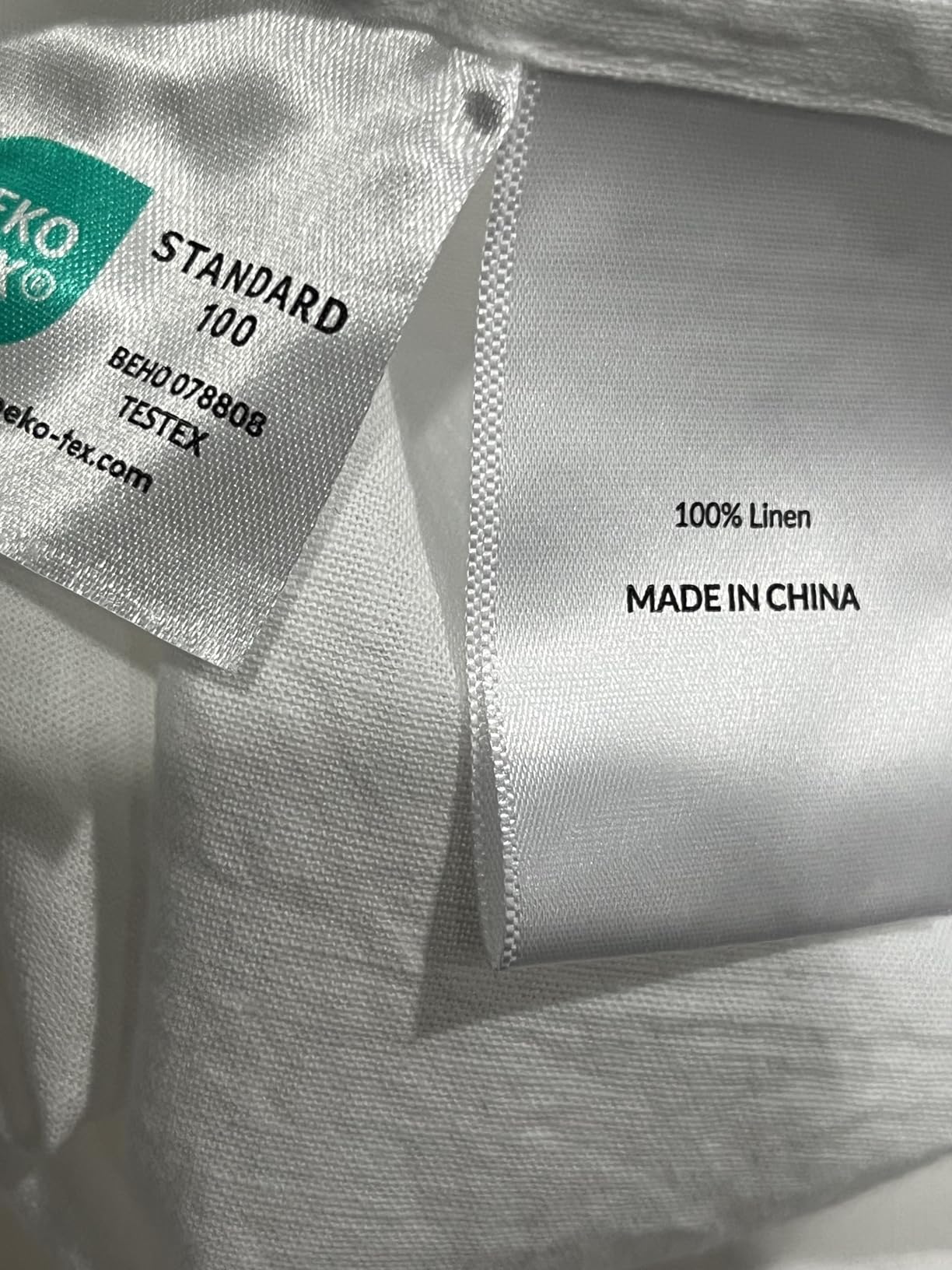 LBRO2M 100% Pure Linen Sheet Set Deep Pocket Up to 16