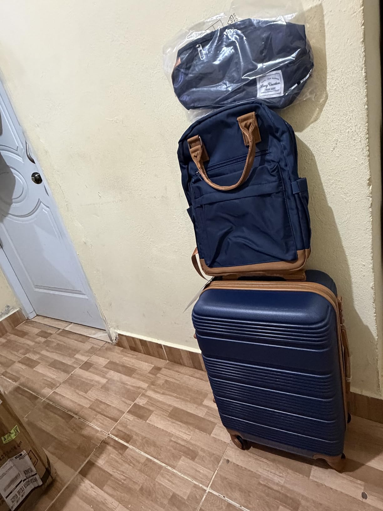 6 Piece ABS+PC Hardshell Luggage Set with Spinner Wheels, Lightweight suitcase set with TSA Lock & YKK Zipper customer photo 2