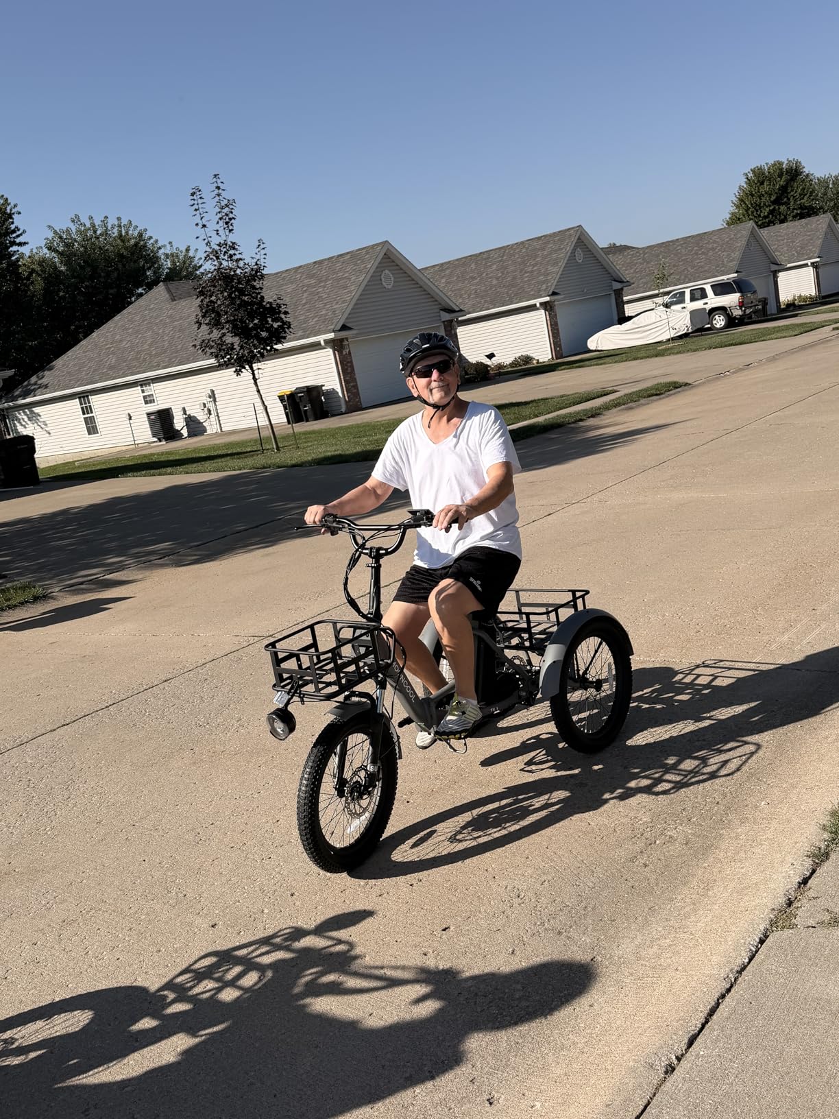 MOONCOOL Electric Trike for Adults, 500W/750W 48V Electric Tricycle for Adults, 20