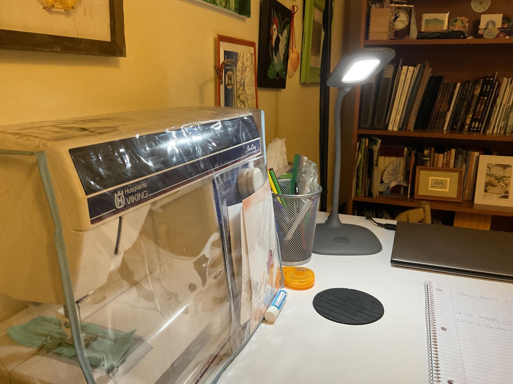OttLite LED Soft Touch Desk Lamp - 3 Brightness Settings with Energy Efficient Natural Daylight LEDs - Adjustable Flexible Neck and Touch Controls customer photo 1