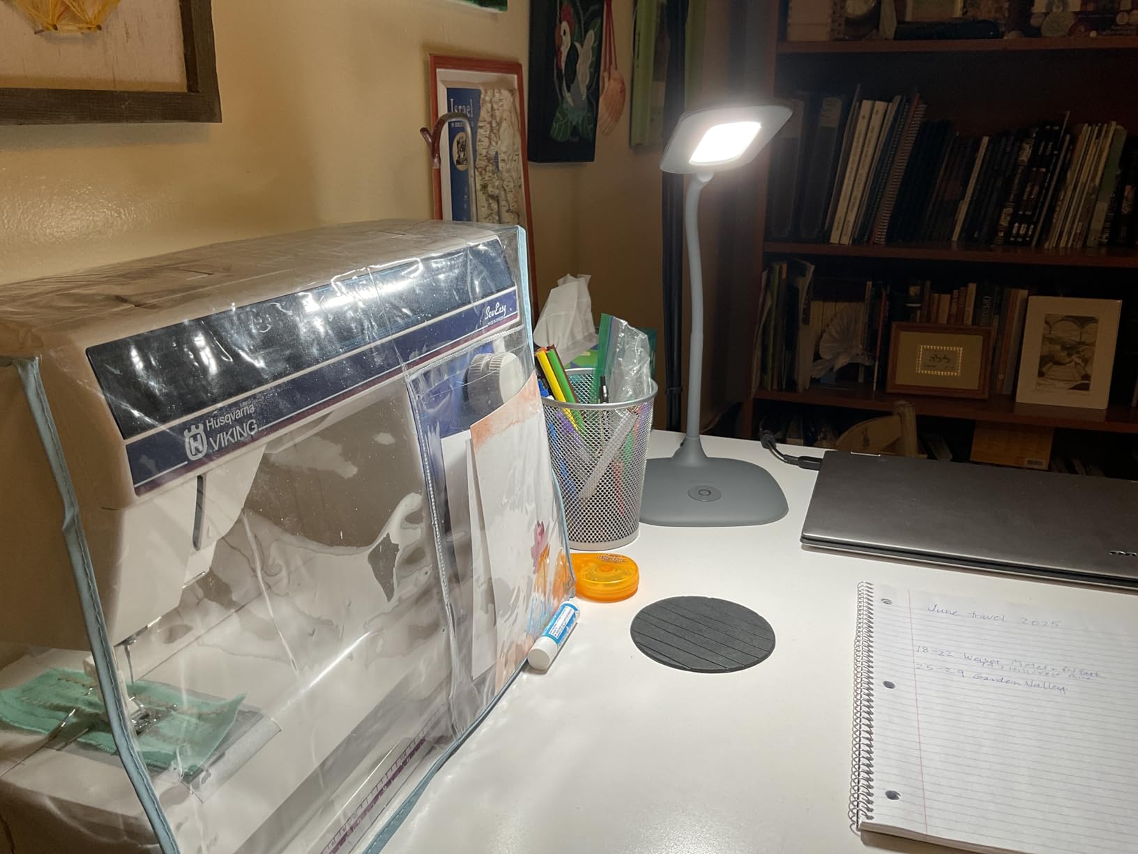 OttLite LED Soft Touch Desk Lamp - 3 Brightness Settings with Energy Efficient Natural Daylight LEDs - Adjustable Flexible Neck and Touch Controls customer photo 2