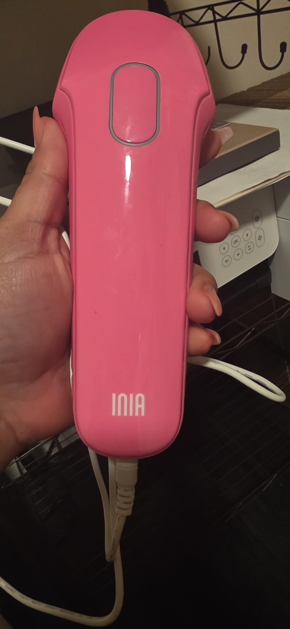 INia Laser Hair Removal with Ice-Cooling Care for Women and Men, HAUTE Pro Painless at-Home IPL Hair Remover for Coarse Hair in Bikini All Body Areas customer photo 1