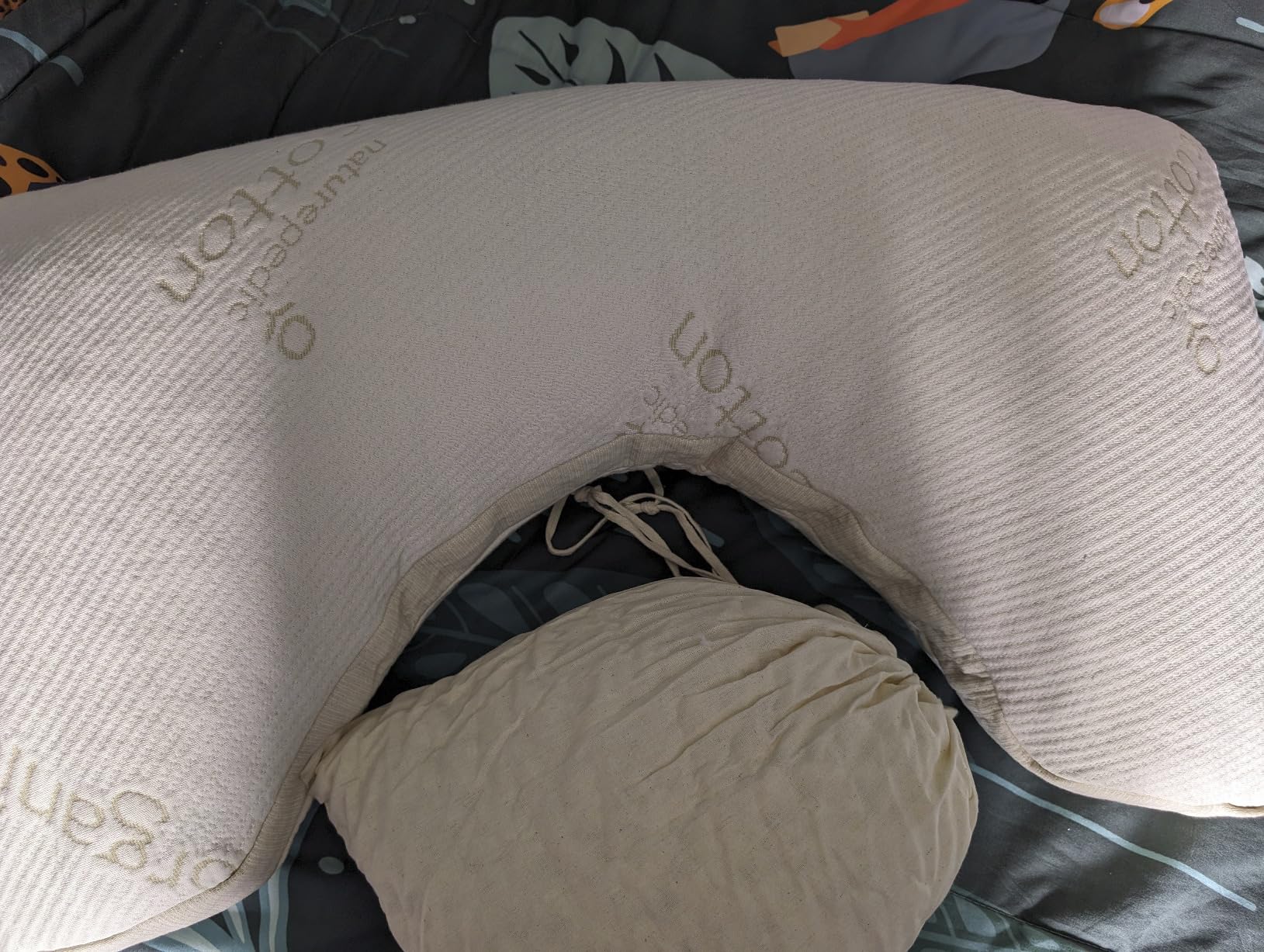 Naturepedic Organic Latex Side Sleeper Pillow with Shoulder Cutout - Standard/Queen customer photo 1