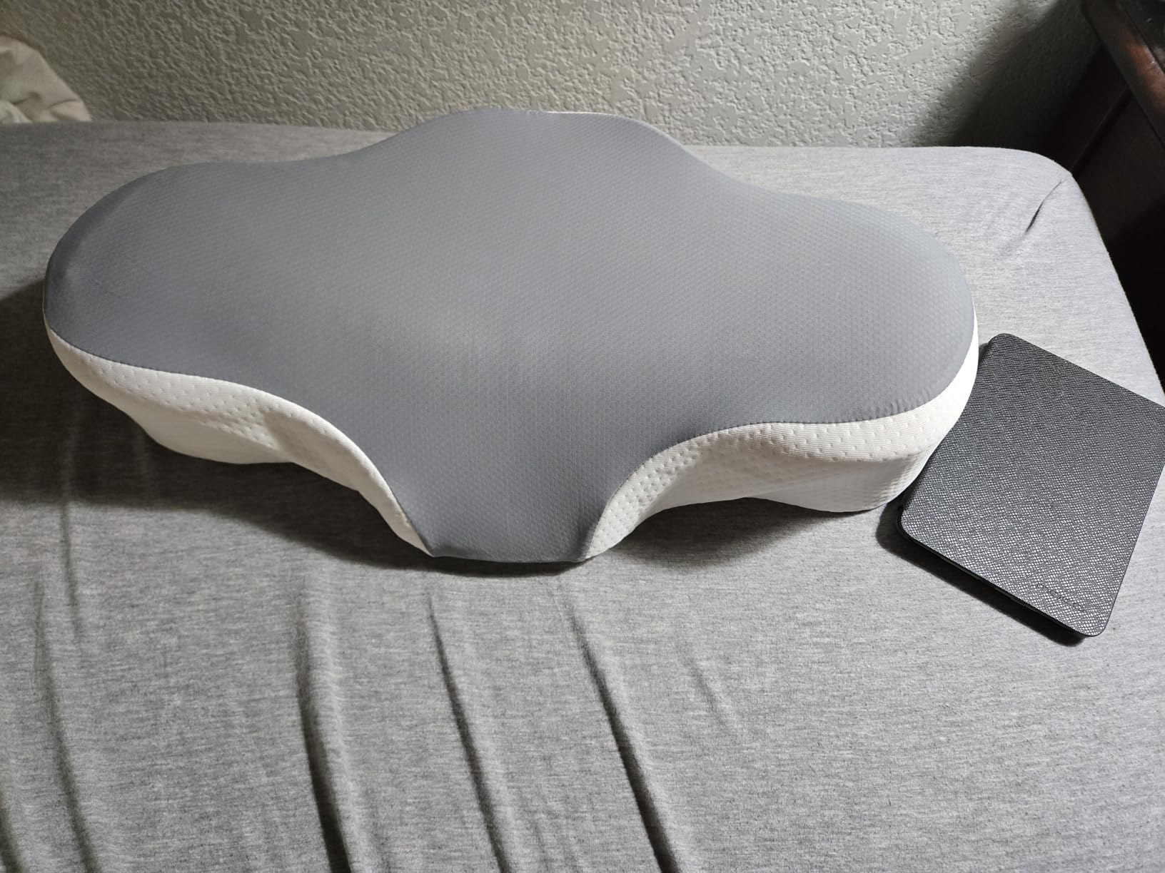 Bespilow Travel Cervical Pillow for Bed Sleeping, Small Memory Foam Neck Pillow with Cooling Washable Cover, Compact Ergonomic Neck Support Pillows for Car Camping, RV, Road Trip & Passenger Seat customer photo 2