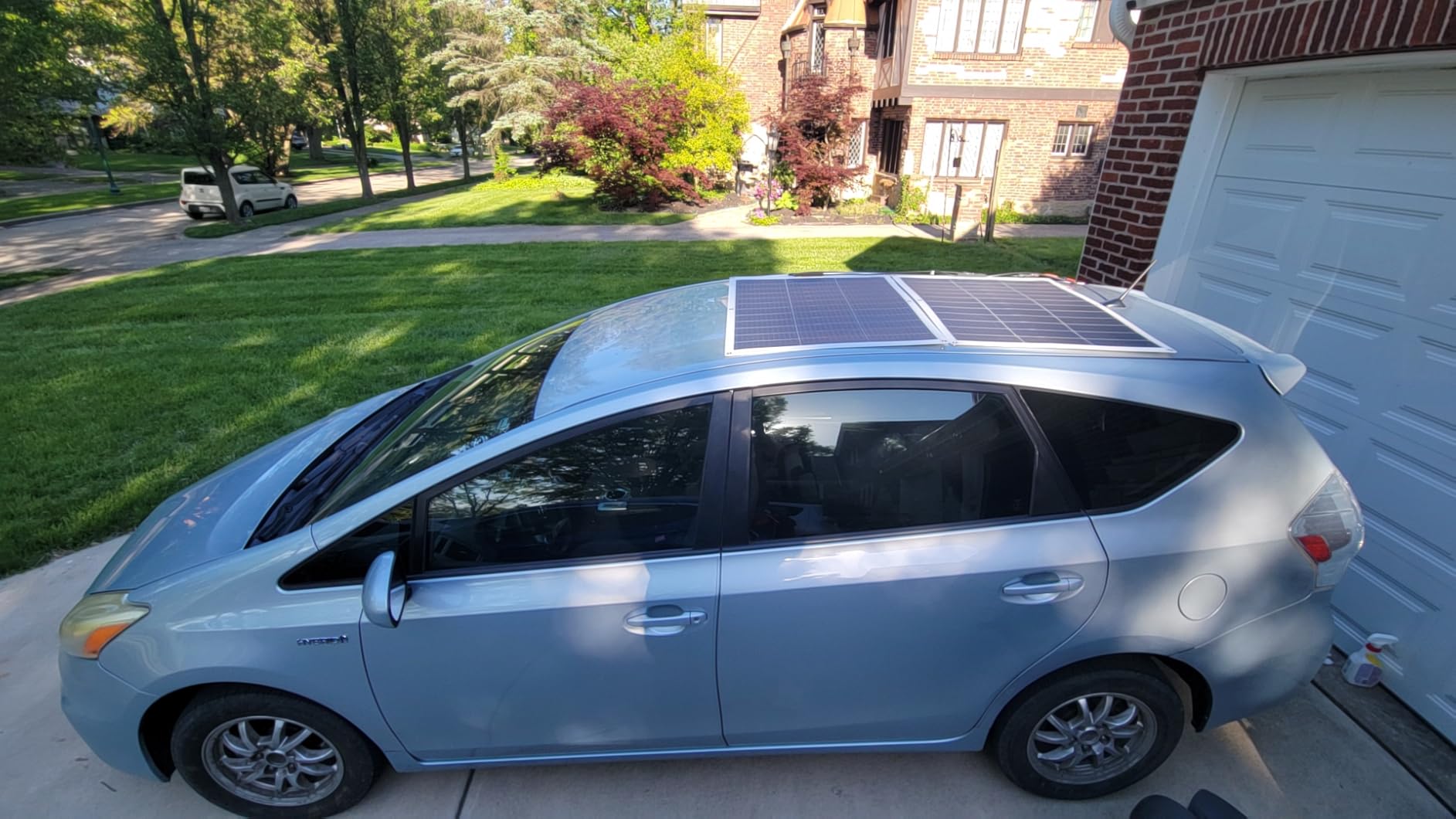 ECO-WORTHY 130 Watt 12BB Flexible Solar Panels, 23.5% High-Efficiency Waterproof Monocrystalline Lightweight Solar Panel for RV, Boats, Curved Surfaces, Roofs, Cabin customer photo 2