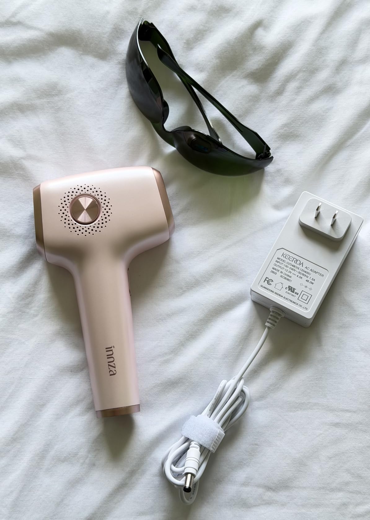 INNZA IPL Hair Removal with Ice Cooling Care Function for Women, Long-Lasting Results, 999,999 Flashes Painless Hair Removal for Armpits Legs Arms Bikini Line customer photo 1