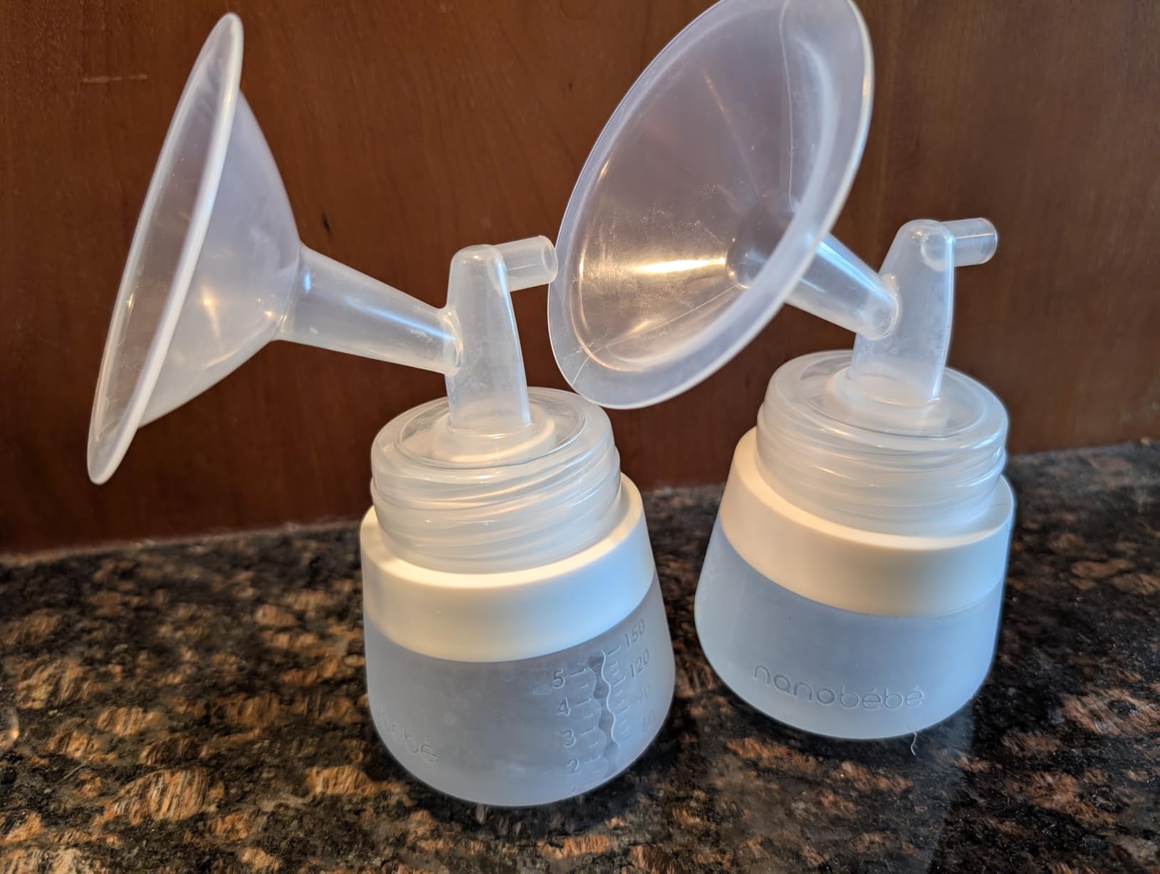 Nanobebe Flexy Silicone Baby Bottle, Anti-Colic, Natural Feel, Non-Collapsing Nipple, Non-Tip Stable Base, Easy to Clean 2-Pack, Sage, 5 oz customer photo 1