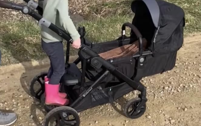 Baby Trend Morph Single to Double Modular Stroller, Dash Black customer photo 1