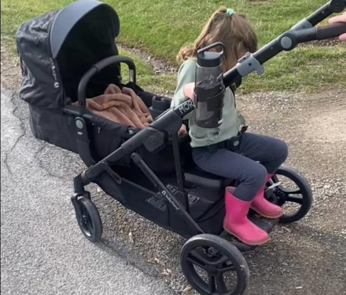 Baby Trend Morph Single to Double Modular Stroller, Dash Black customer photo 2
