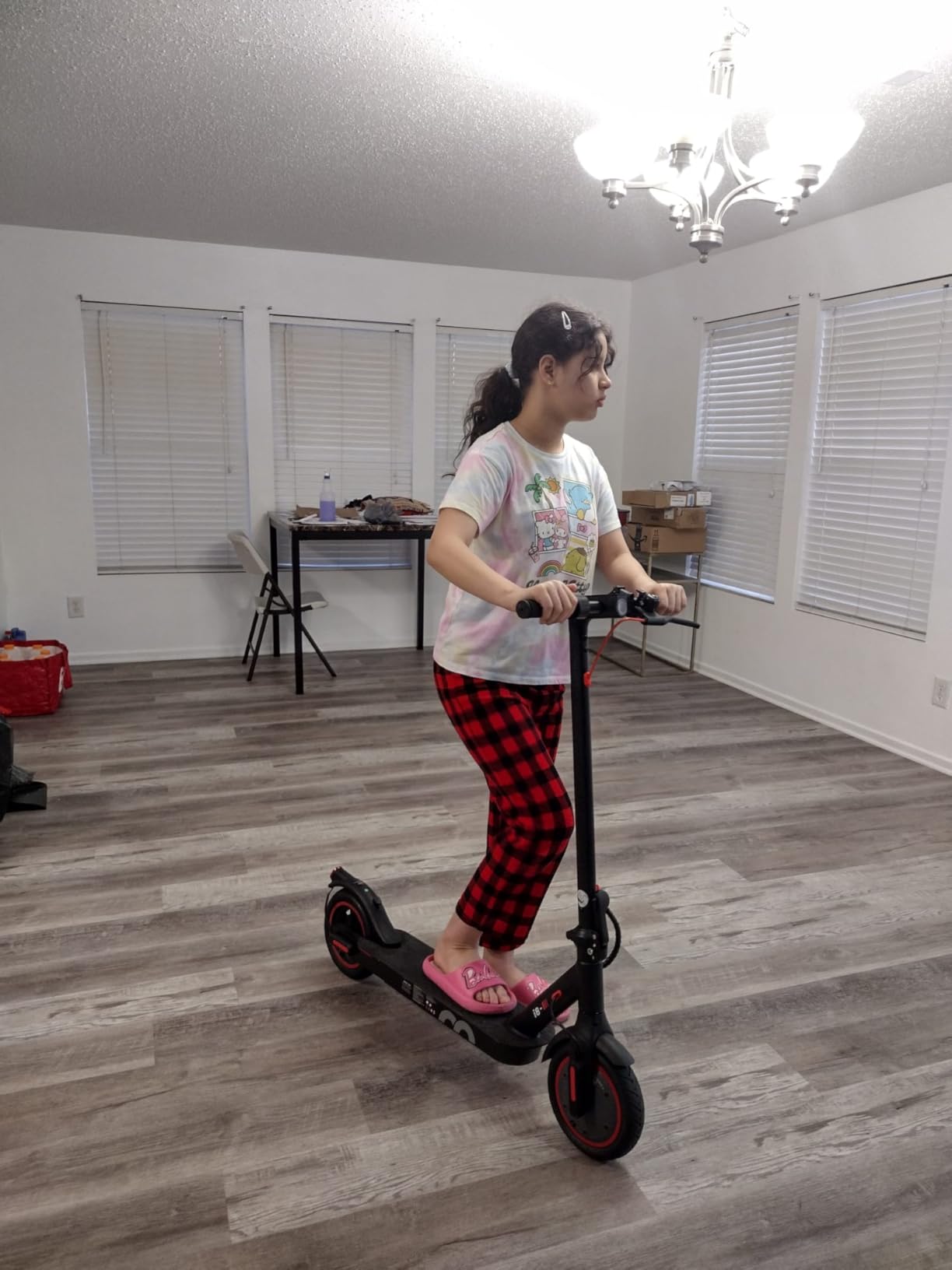 iScooter Electric Scooter Adults & Big Kids, 18/15/12 Miles Long Range, 22/19/18 Mph Top Speed, Commuting Electric Scooter with Cruise Control, Double Braking Systems Escooter for Adults and Teens customer photo 1
