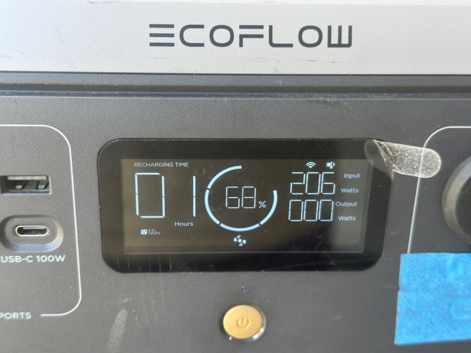 EF ECOFLOW 220 Watt Portable Solar Panel, 25% High Conversion Efficiency N-Type Solar Cell, NextGen Foldable Solar Panel with Adjustable Kickstand, IP68 Waterproof for Camping RV Off Grid System customer photo 1