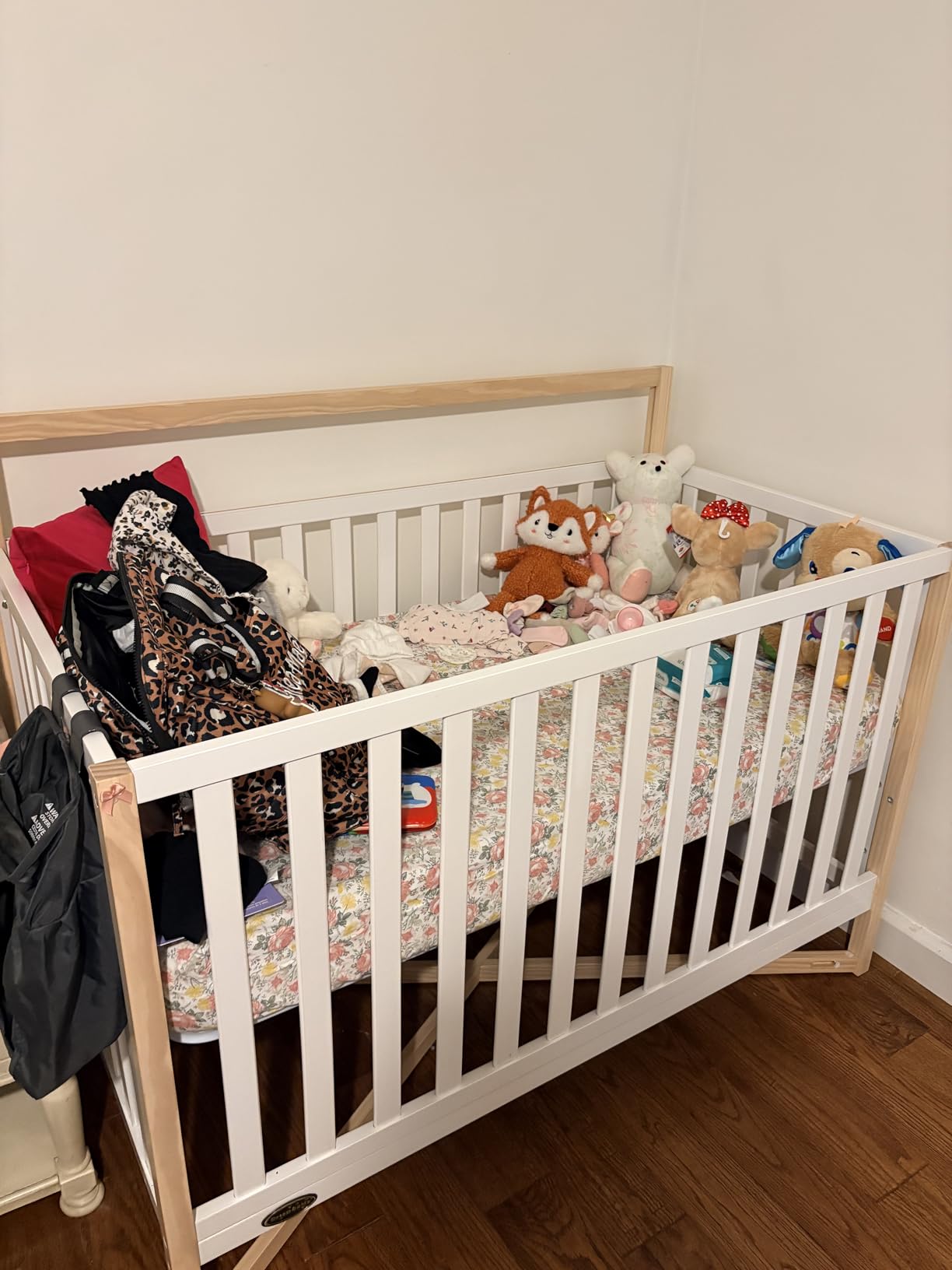 Dream On Me Owen 5-in-1 Convertible Full-Size Baby Crib in Vintage White Oak, GreenGuard Gold & BSA customer photo 2