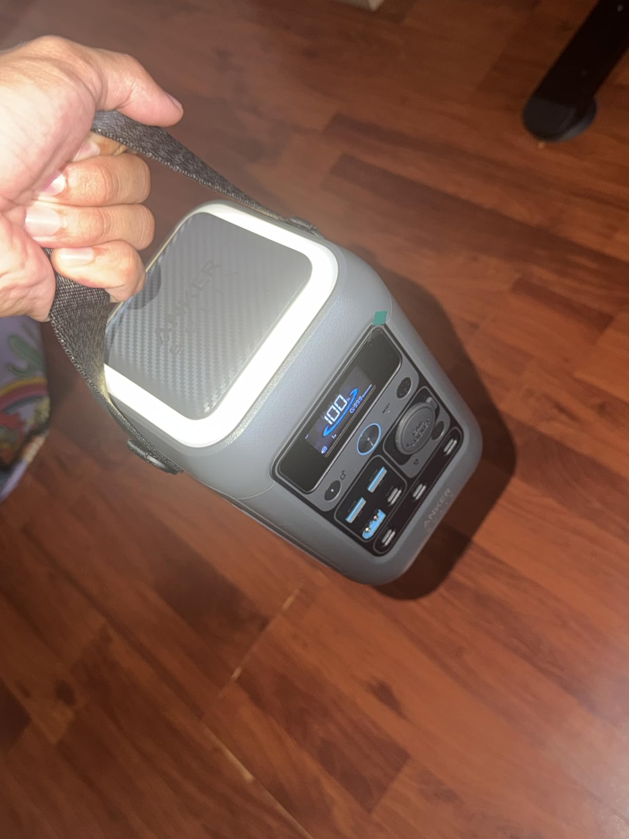 Anker SOLIX C300 DC Power Bank Station, Outdoor 288Wh Portable Power Station, LiFePO4 Battery, 300W Solar Generator, for Camping, Traveling, and Emergencies (No Wall Charger Included) customer photo 1