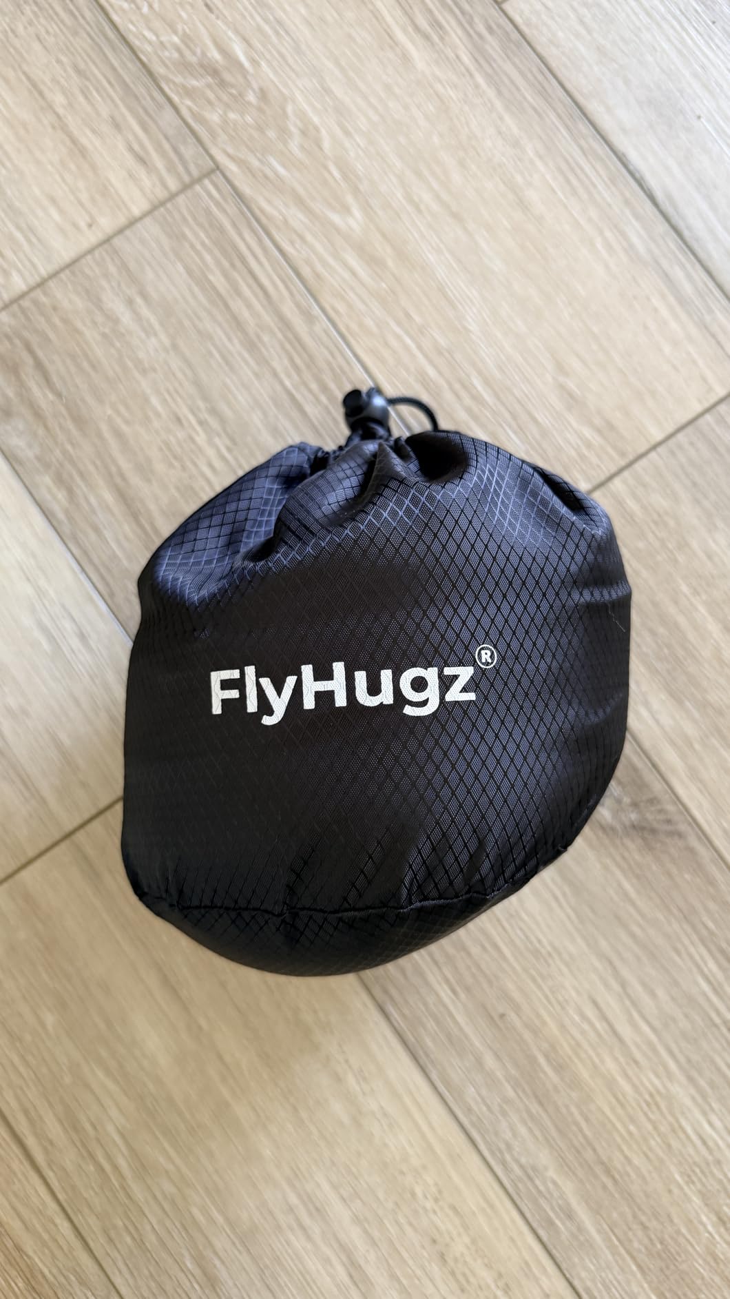 FlyHugz Neck Travel Pillow Memory Foam Neck Pillow for Comfort on Airplane Compact and Ergonomic Design for Travel, Car Rides, and Home Use Ideal for Adults and Kids. customer photo 1