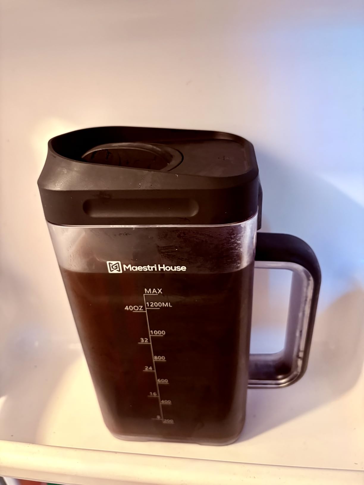 Maestri House Compact Cold Brew Coffee Maker, 40oz Tritan Pitcher customer photo 2