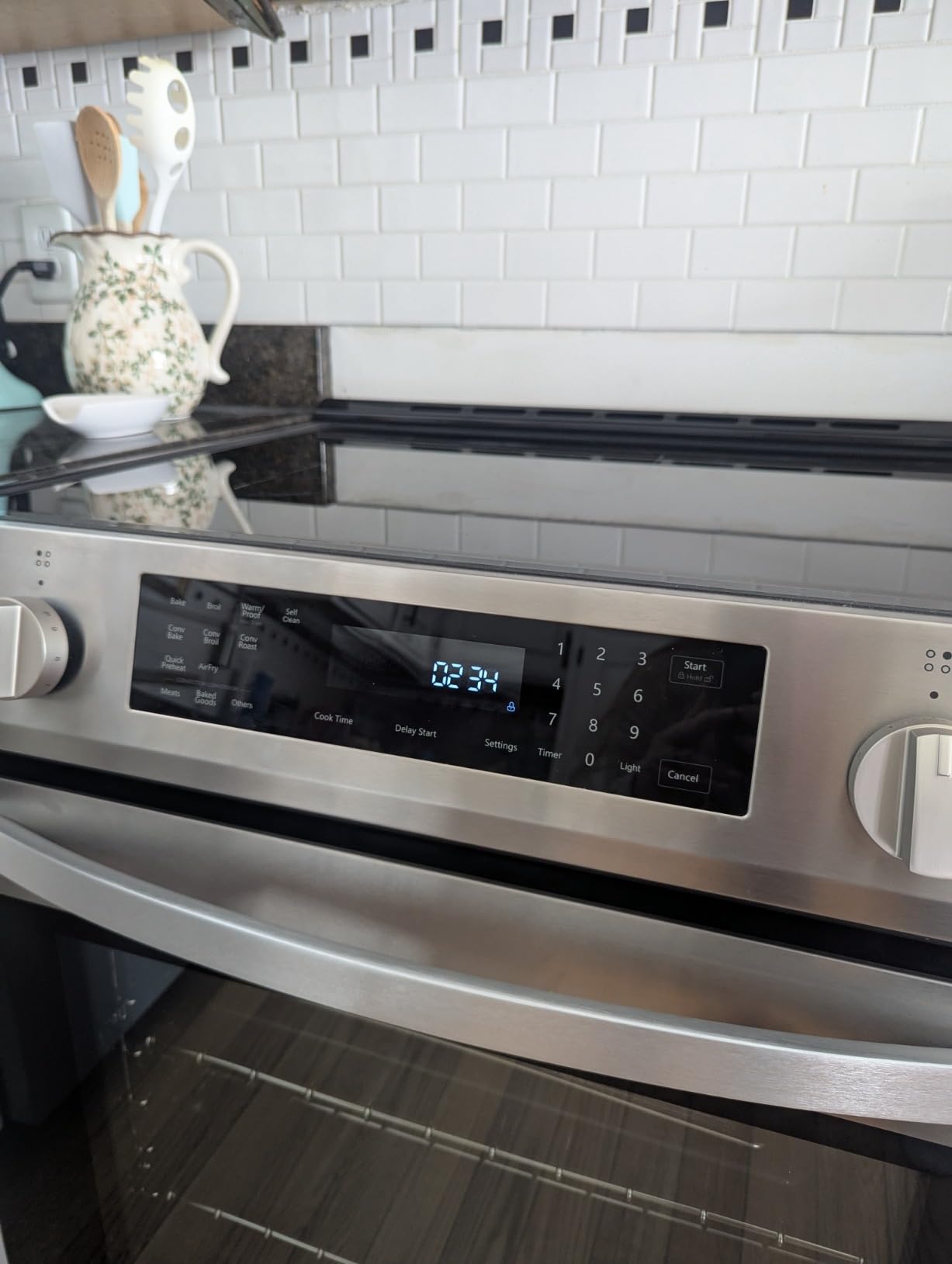 Kenmore 2296853 5.6 cu. ft. Front Control Electric Induction Range Oven - 4 Dual Ring Elements, True Convection, Air Fry, Self Clean, Turbo Boil, Chrome Racks, Storage Drawer - Stainless Steel customer photo 2