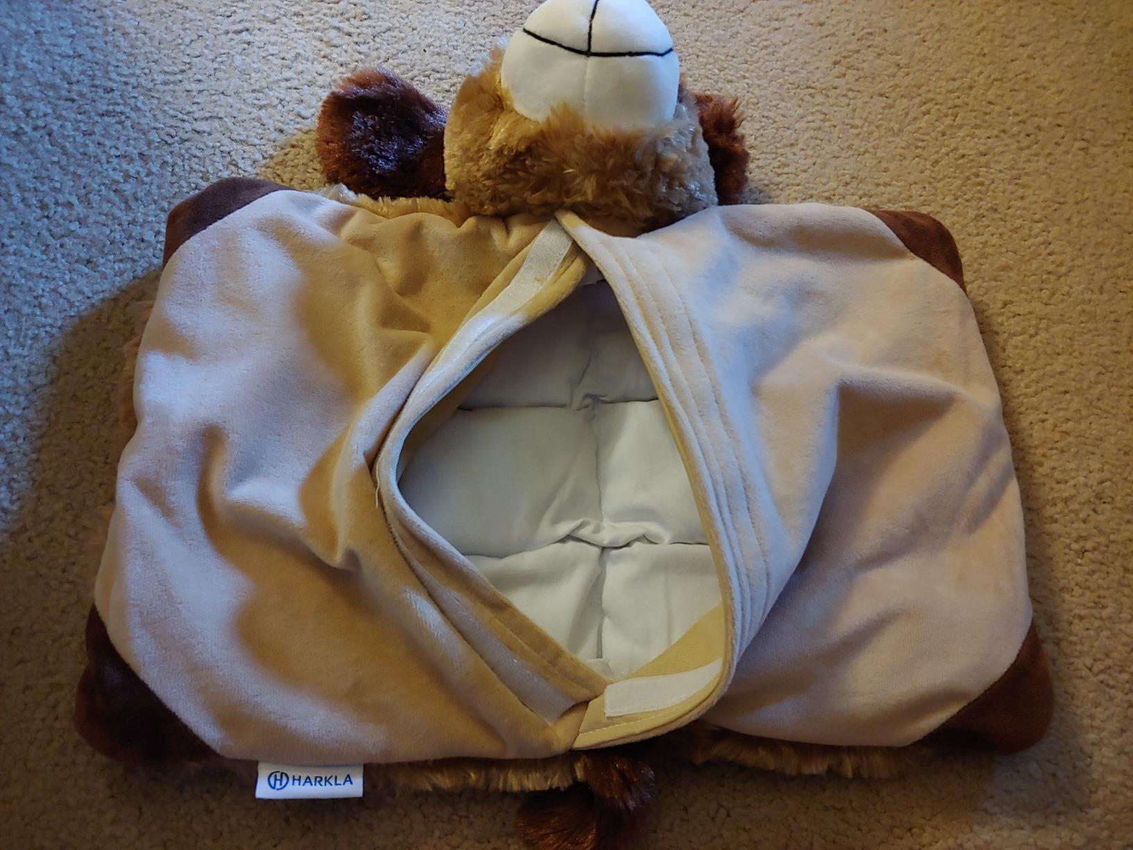 Harkla Weighted Lap Pad for Kids (Deep Blue) customer photo 2