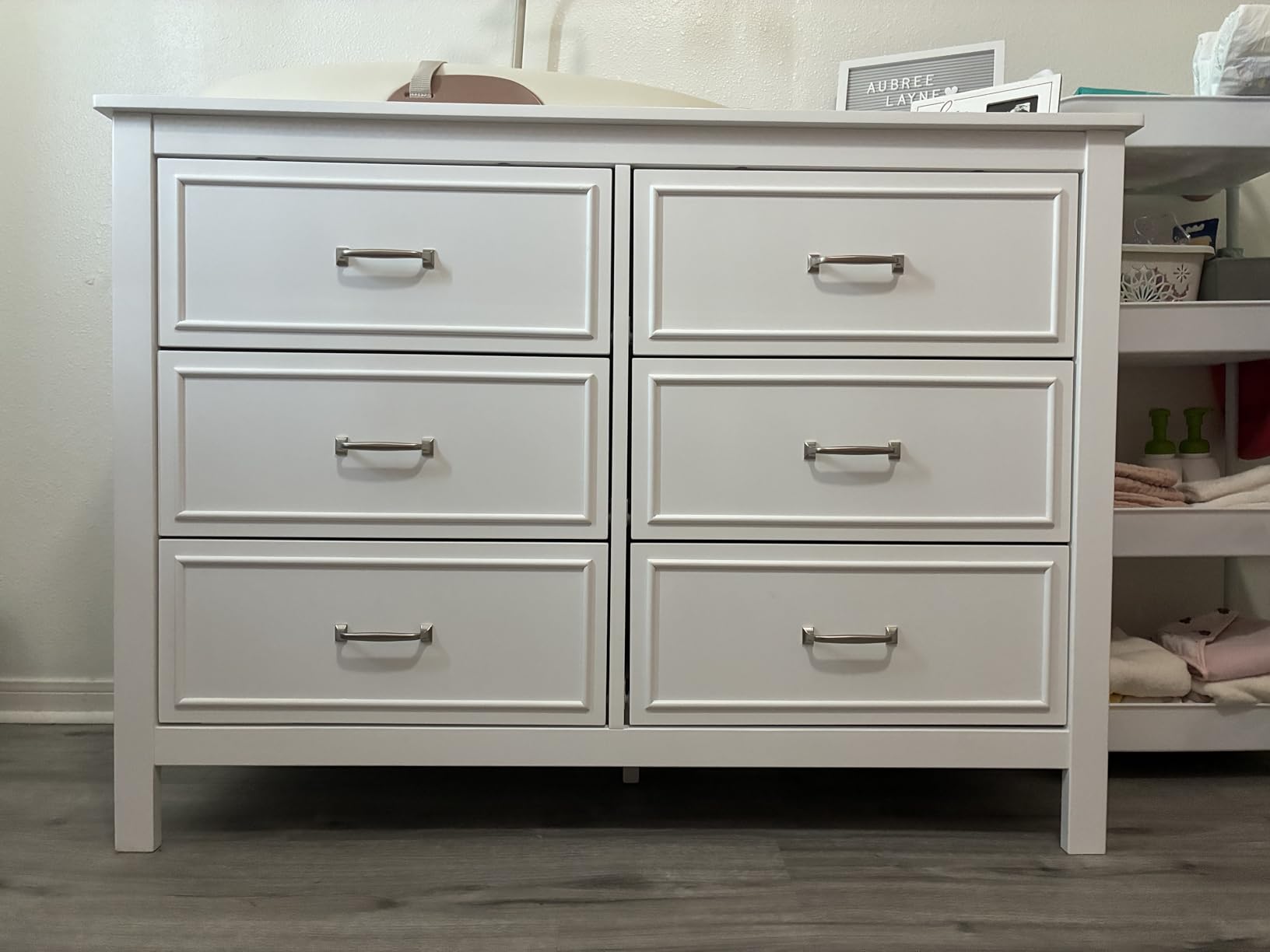 DaVinci Charlie 6-Drawer Double Dresser in Light Sage, GREENGUARD Gold Certified customer photo 2