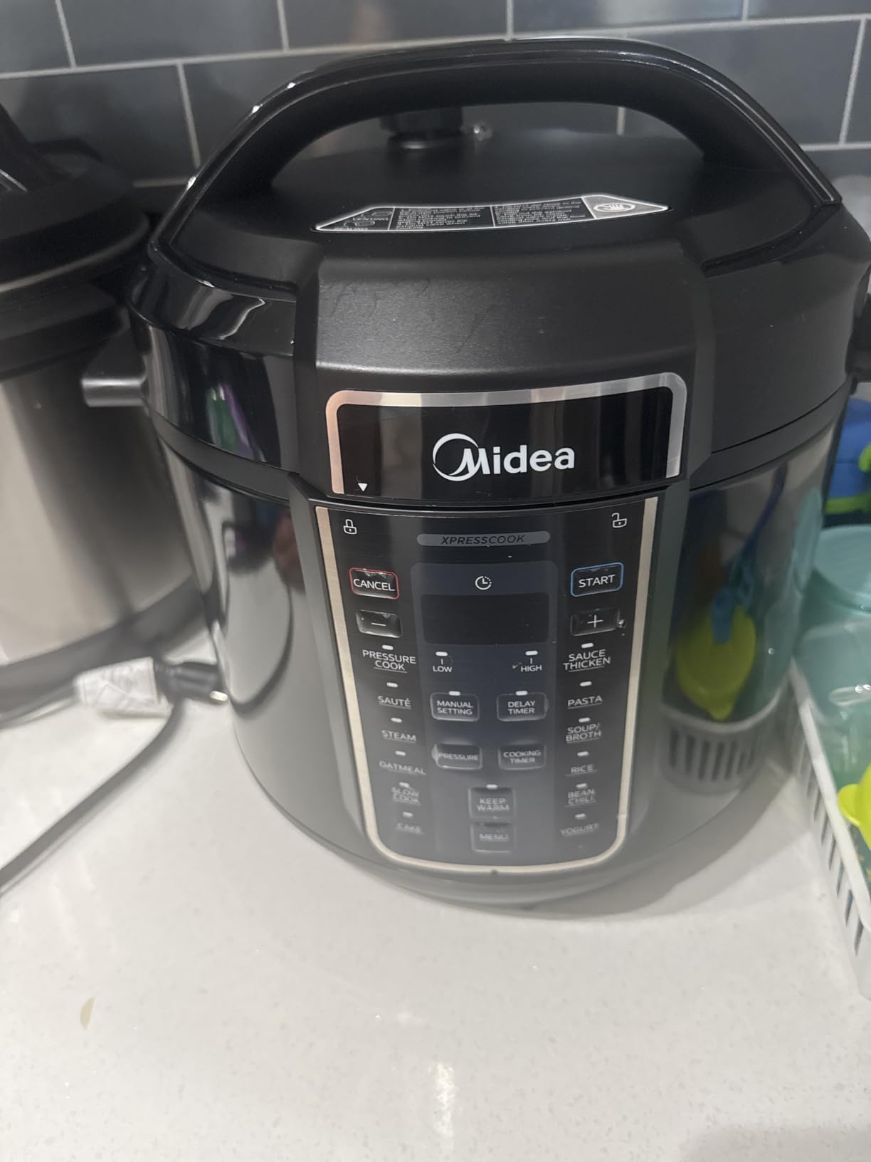 Midea 12-in-1 Electric Pressure Cooker, 8 Quarts, 12 Presets, Multi-Functional Programmable Slow Cooker, Rice Cooker, Steamer, Sauté Pan, Yogurt Maker, and More, Stainless Steel customer photo 1
