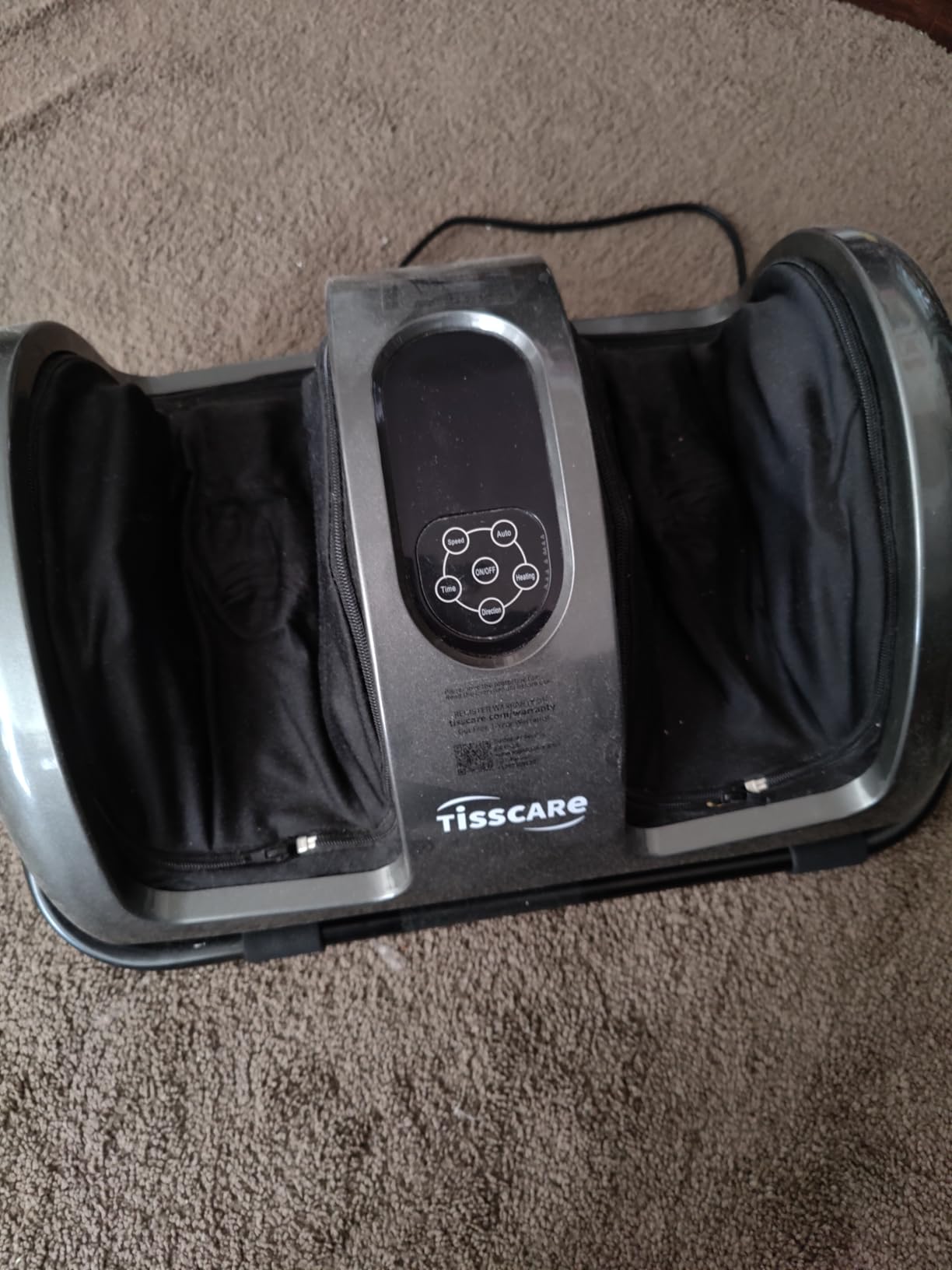 TISSCARE Shiatsu Foot Massager with Heat, FSA Eligible HSA Foot Massager for Plantar Fasciitis, Neuropathy, Circulation and Pain Relief customer photo 1