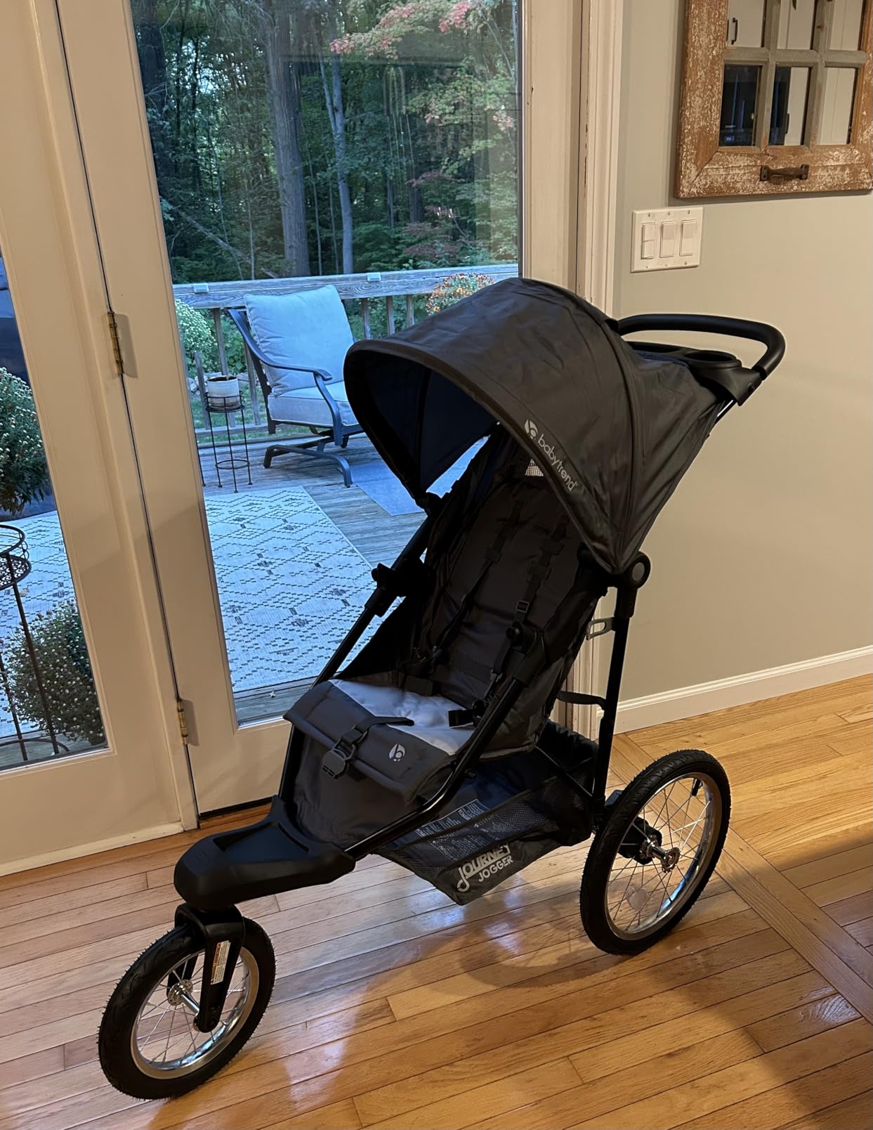 Baby Trend Journey Jogging Stroller, Stellar Grey customer photo 1