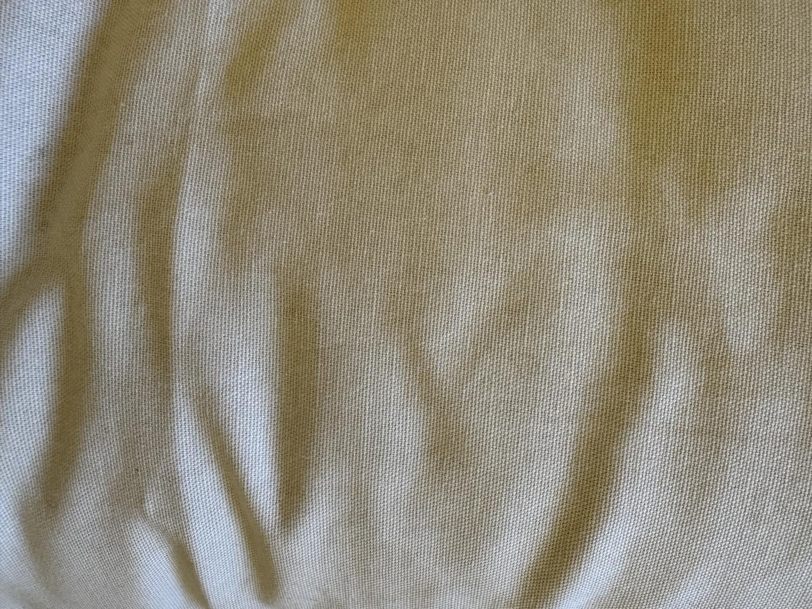 National Allergy 100% Cotton Zippered Futon Cover Full Size - Natural White - Machine Washable Futon Mattress Cover with Zipper, Durable Armless Sofa Bed Covering, 54x75 customer photo 2