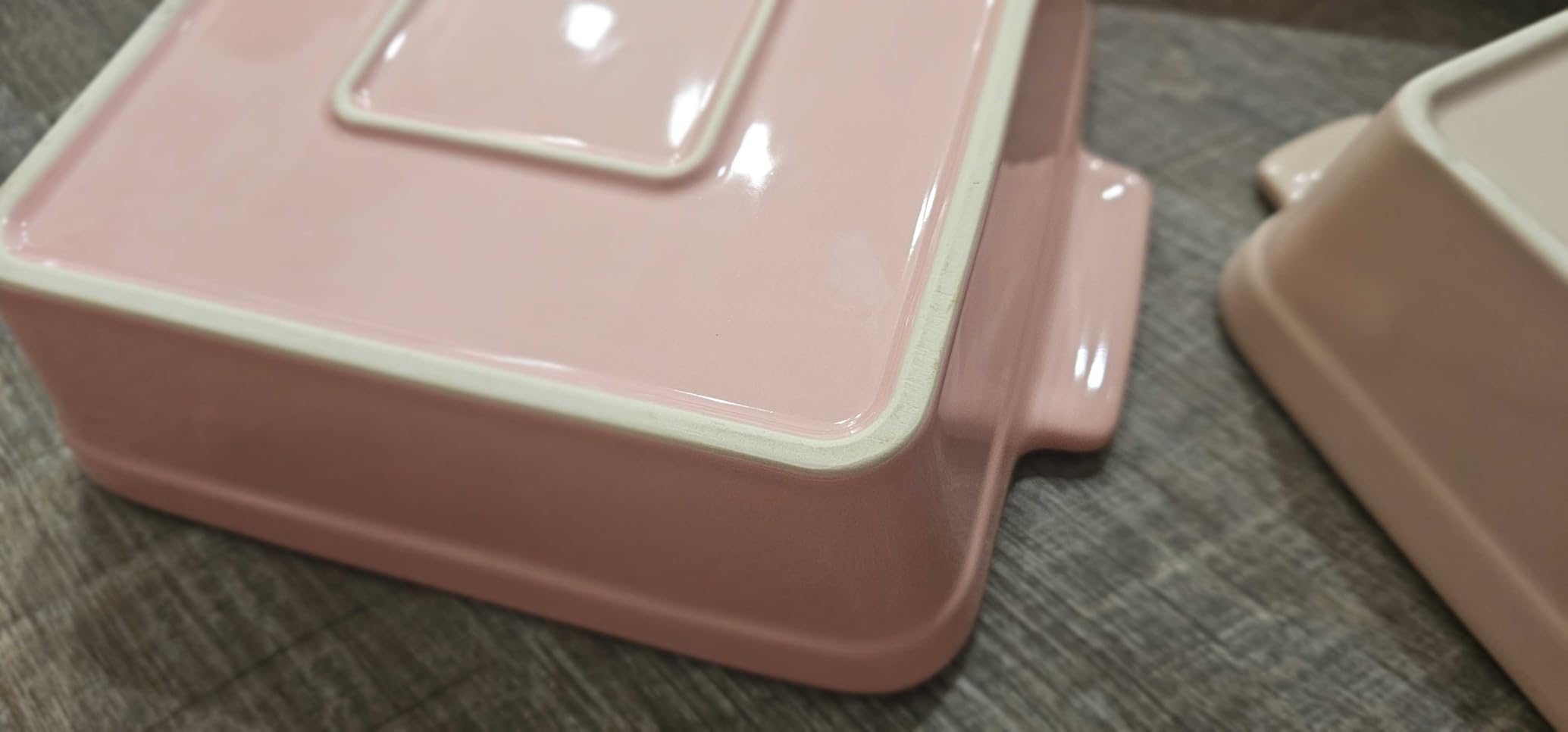 Best Choice Products 3-Piece Ceramic Bakeware Set, Stoneware Baking Dishes, Porcelain Casserole Bakeware Dishes, Serving Dishes - 9x12 Casserole, Loaf Pan, 8x8 Baking Dish - Sage Green customer photo 2
