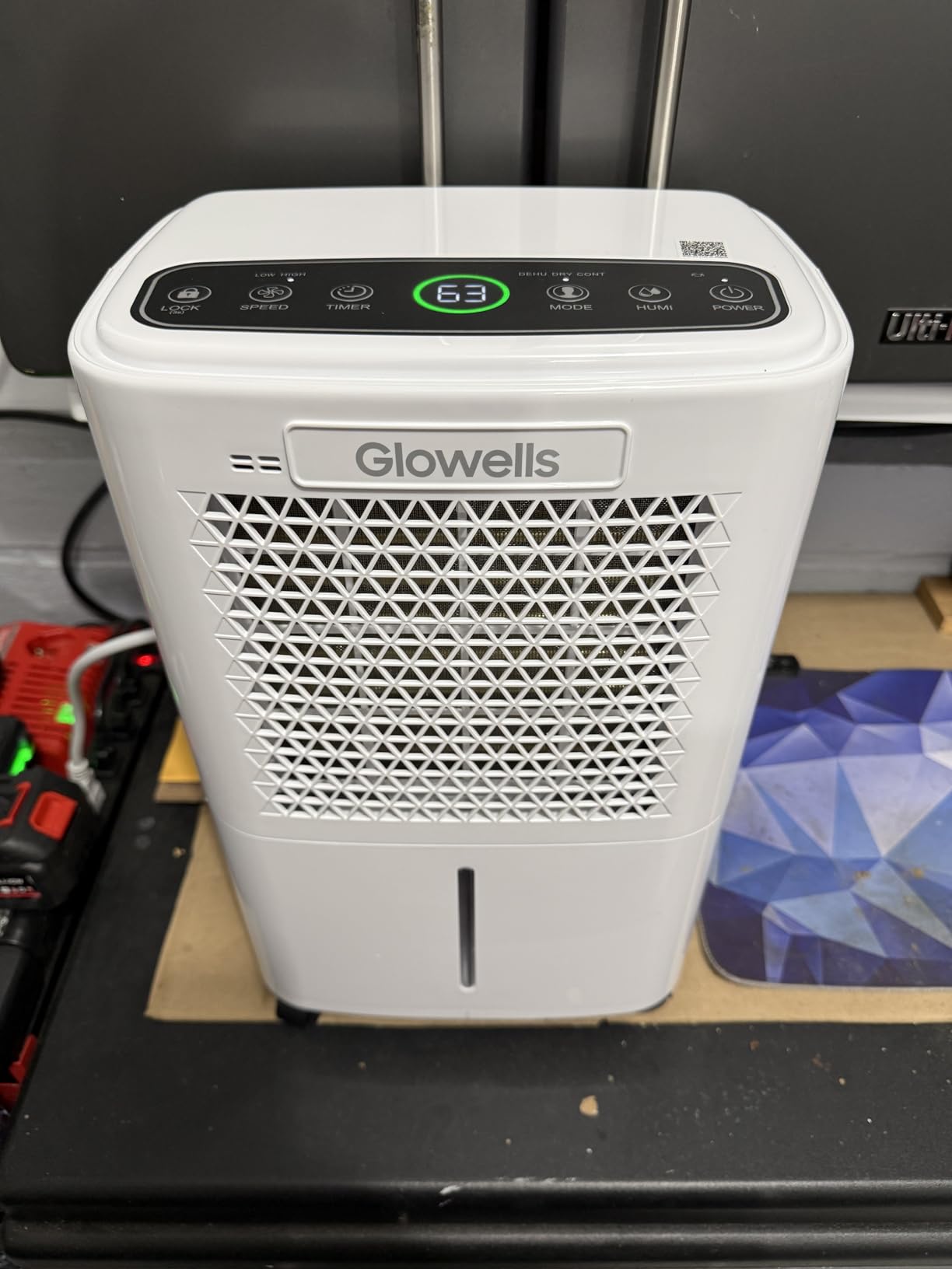 2500 Sq.Ft Dehumidifier for Basement with Drain Hose, Glowells 34 Pints Dehumidifiers for Home, Bathroom, Bedroom Large Room, RV, Three Modes, Quiet with Smart Compressor, Dry Clothes, 24H Timer customer photo 2