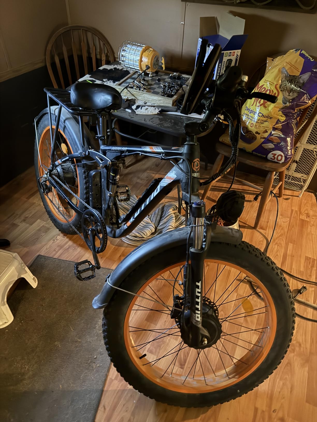 E-Bycco 6000W Peak Dual Motor Electric Bike for Adults, 52V 32AH Battery, Max 45MPH & 100Miles, Full Suspension, Hydraulic Brake, Fat Tire E-Bikes for Men Women customer photo 2