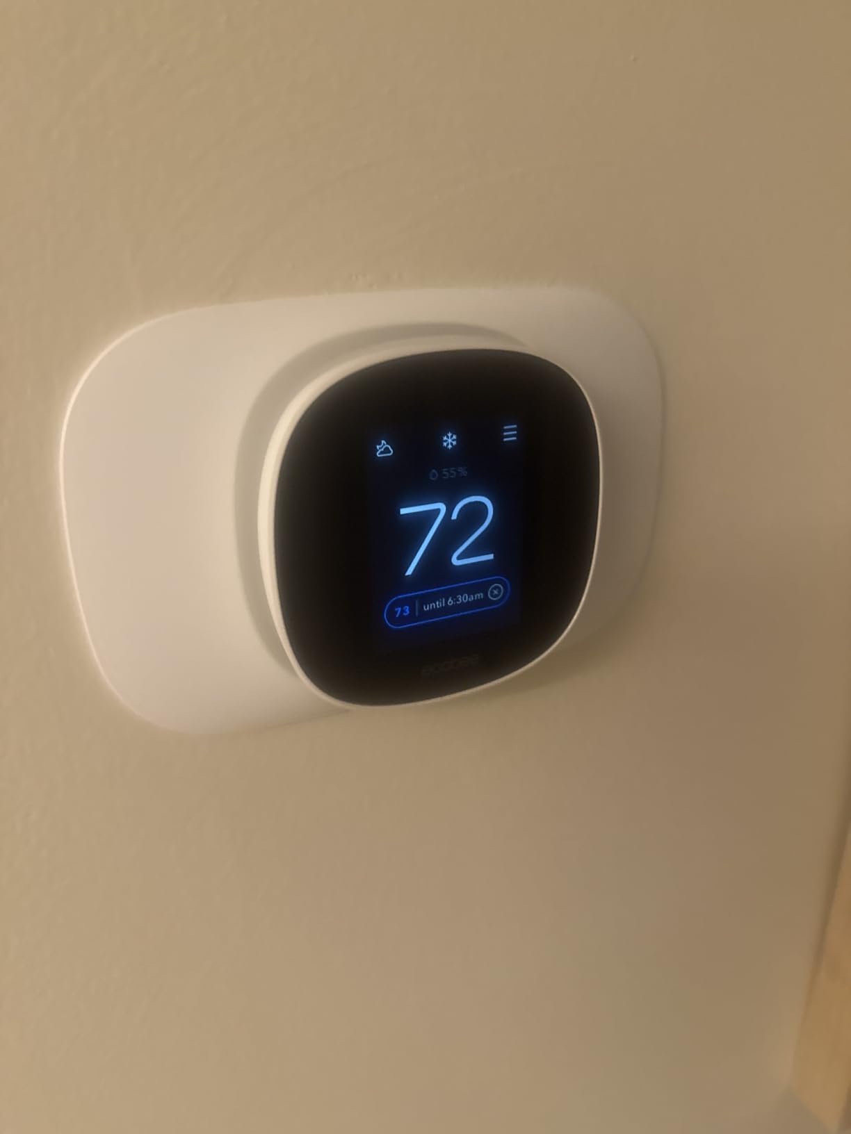 ecobee Smart Thermostat Essential - WiFi Thermostat, Energy Star Certified customer photo 1