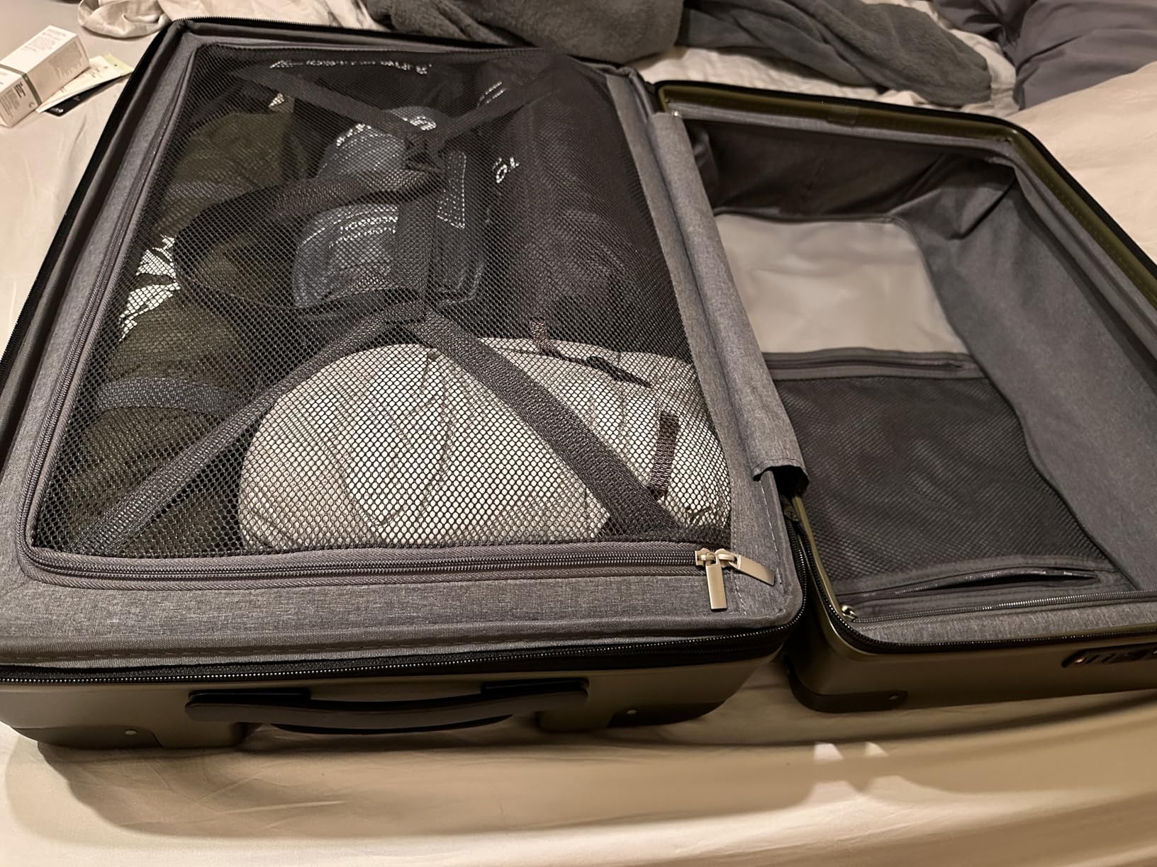 Hardside Expandable Carry On Luggage, Recycled PC 24