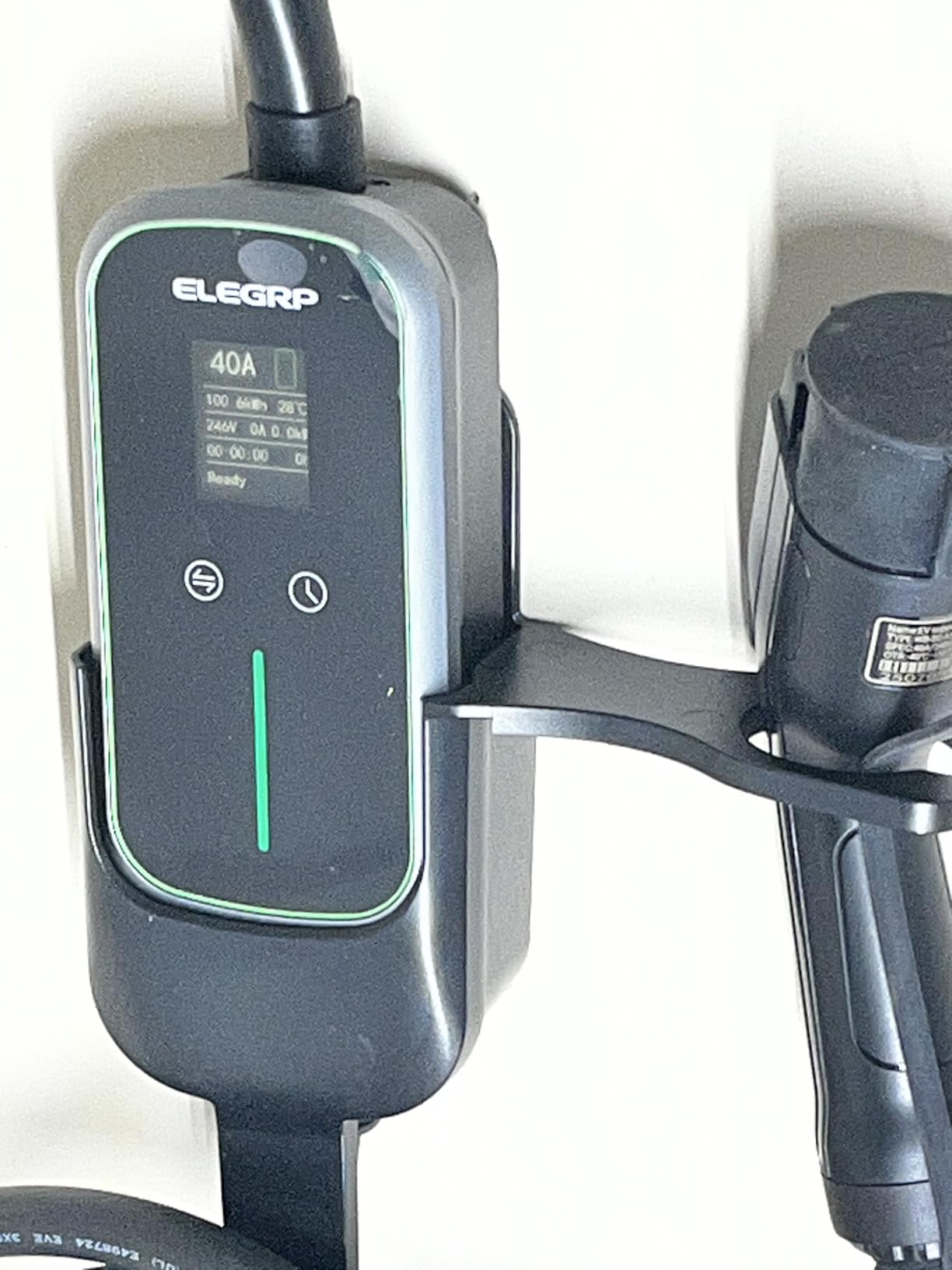 ELEGRP Level 2 EV Charger 40Amp, J1772 Portable Electric Car Charger, 240V NEMA 14-50 Plug, ETL Certified with 25FT Extension Cable customer photo 2
