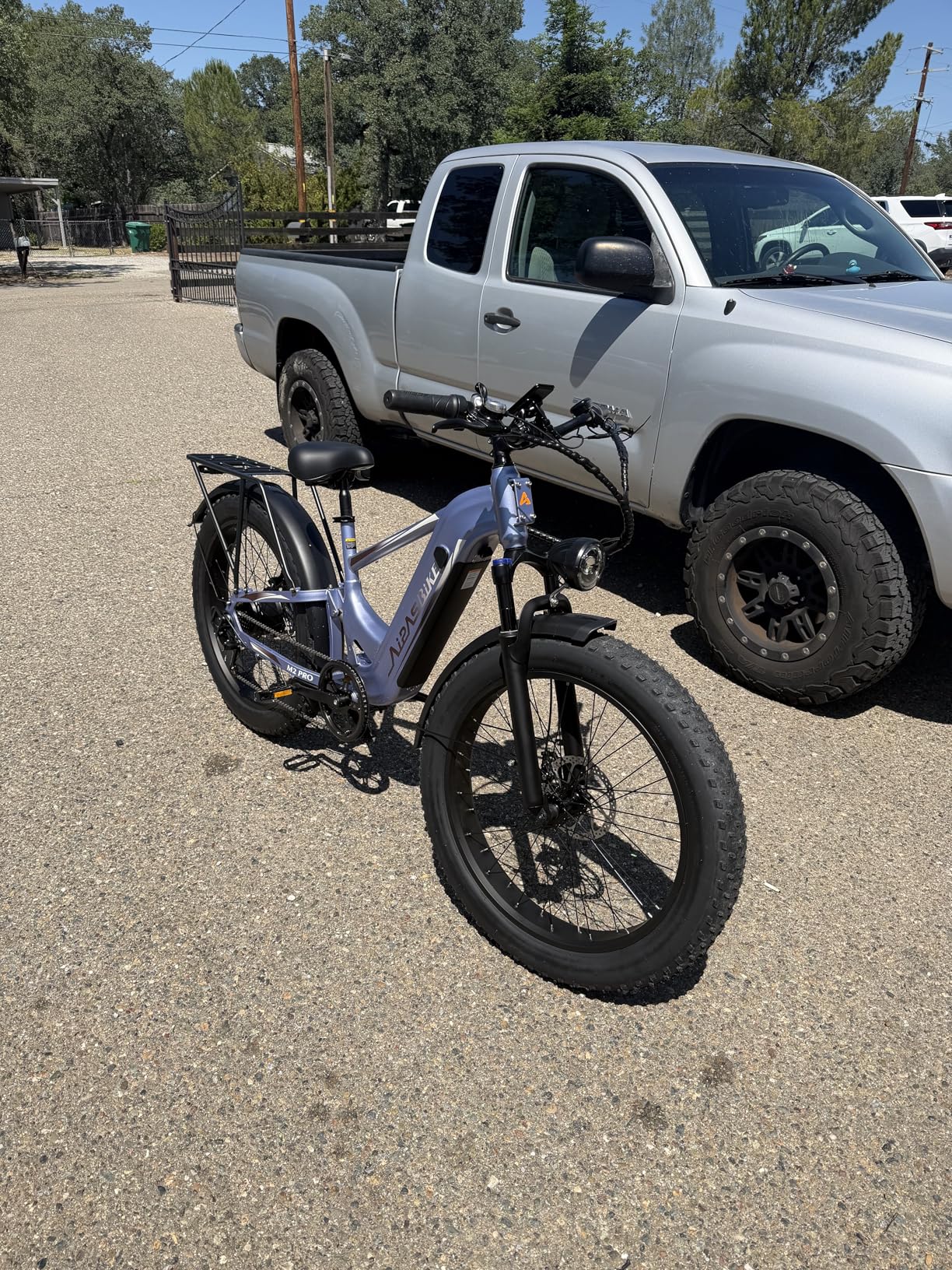 M2 Pro Electric Bike, 1800W Motor Electric Bike for Adults, 26'' x 4.0'' Fat Tire Ebike with 48V 17.5AH Battery, 85Miles Long Range Electric Mountain Bike, Up to 110 Nm customer photo 2