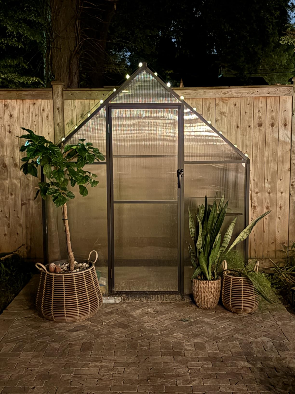10X12FT Greenhouse for Outdoors with Electronic Thermometers, Green Houses for Outside Heavy Duty with Aluminum Frame Withstands Strong Wind or Snow, Large Walk-in Greenhouse for Backyard or Garden customer photo 1