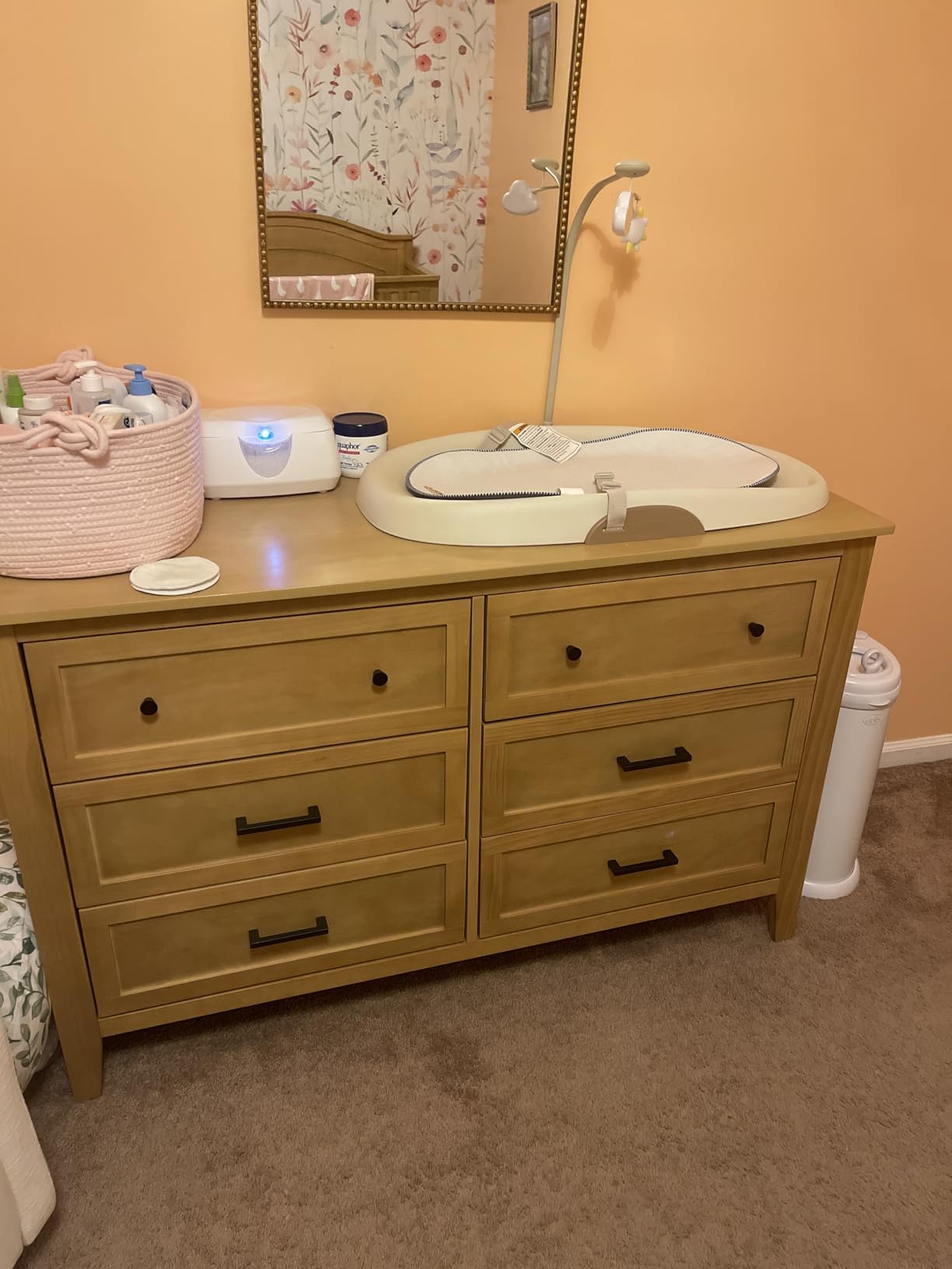 DaVinci Beau 6-Drawer Dresser in Forest Green, GREENGUARD Gold Certified, Easy Assembly customer photo 1