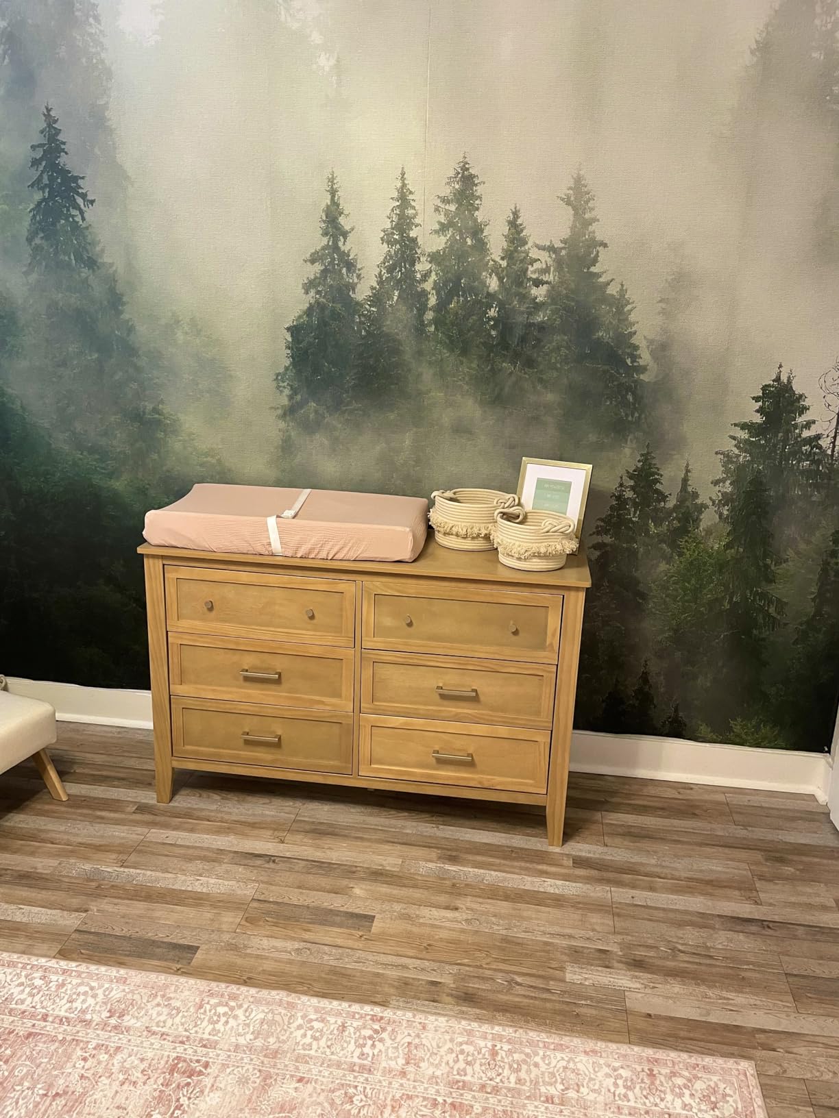 DaVinci Beau 6-Drawer Dresser in Forest Green, GREENGUARD Gold Certified, Easy Assembly customer photo 2