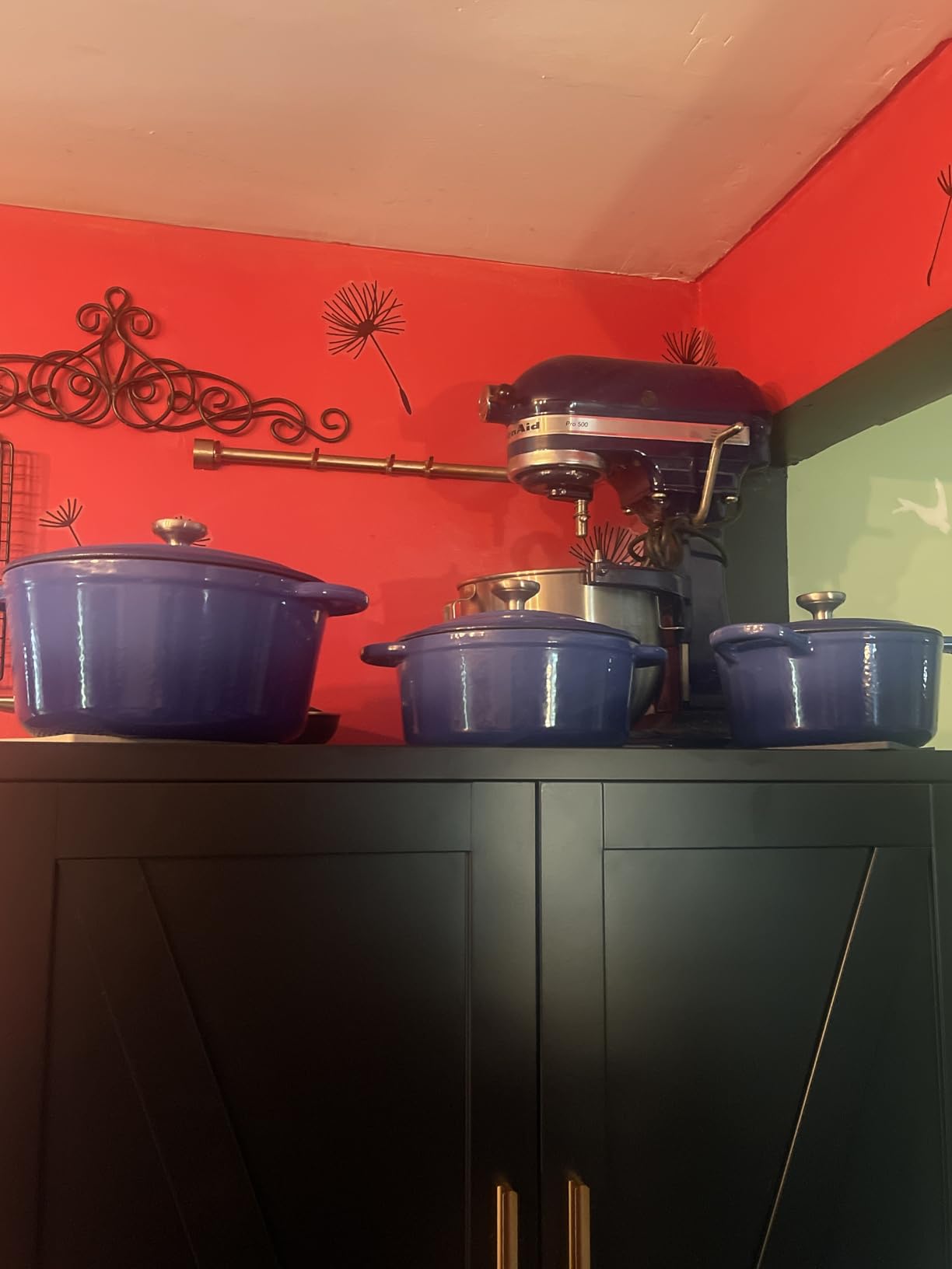 QuliMetal Enameled Cast Iron Cookware Set, 5-Piece Pots and Pans Set with Lids, Skillet, Frying Pan, Saucepan & Dutch Oven for All Stovetops, PFOA Free, Ideal for Sourdough Bread Baking customer photo 2
