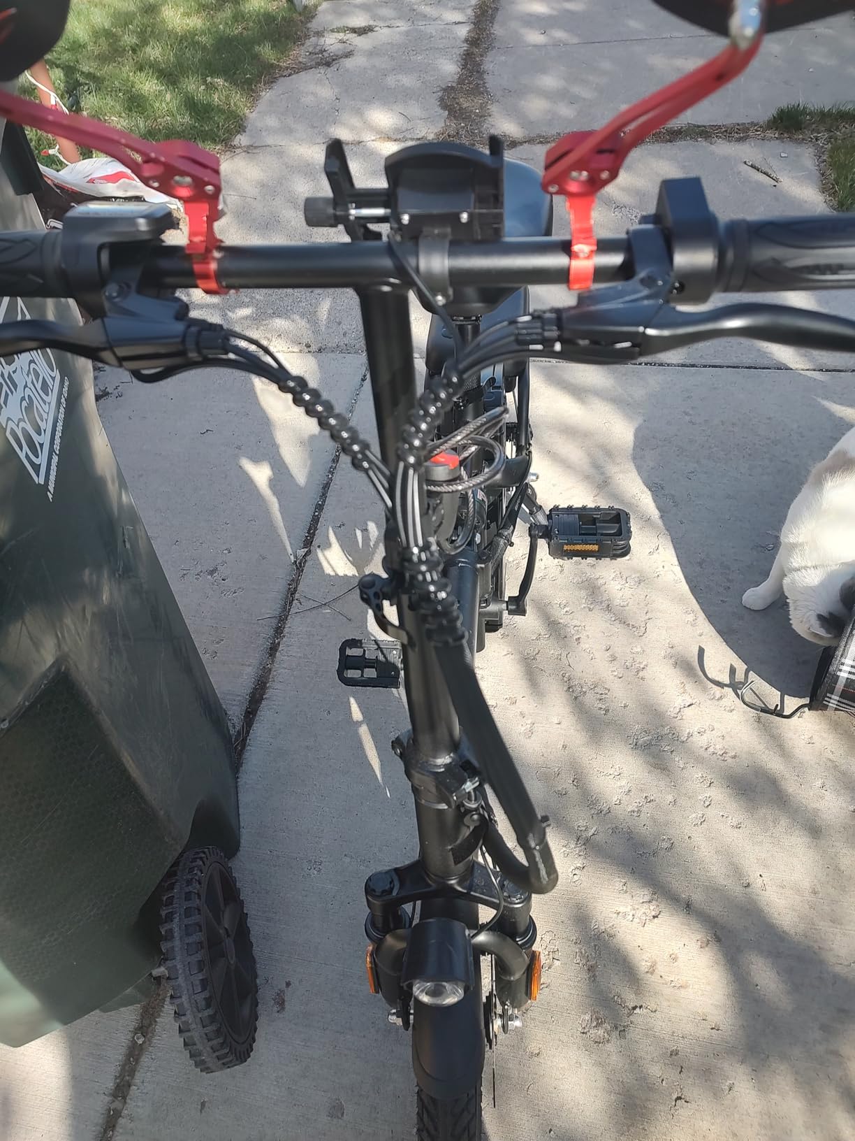 LELEKUAI Electric Bike for Adults and Teens, 520W-1200W Motor, 20-28MPH, 32 Miles Range, 48V 10Ah Battery, 14
