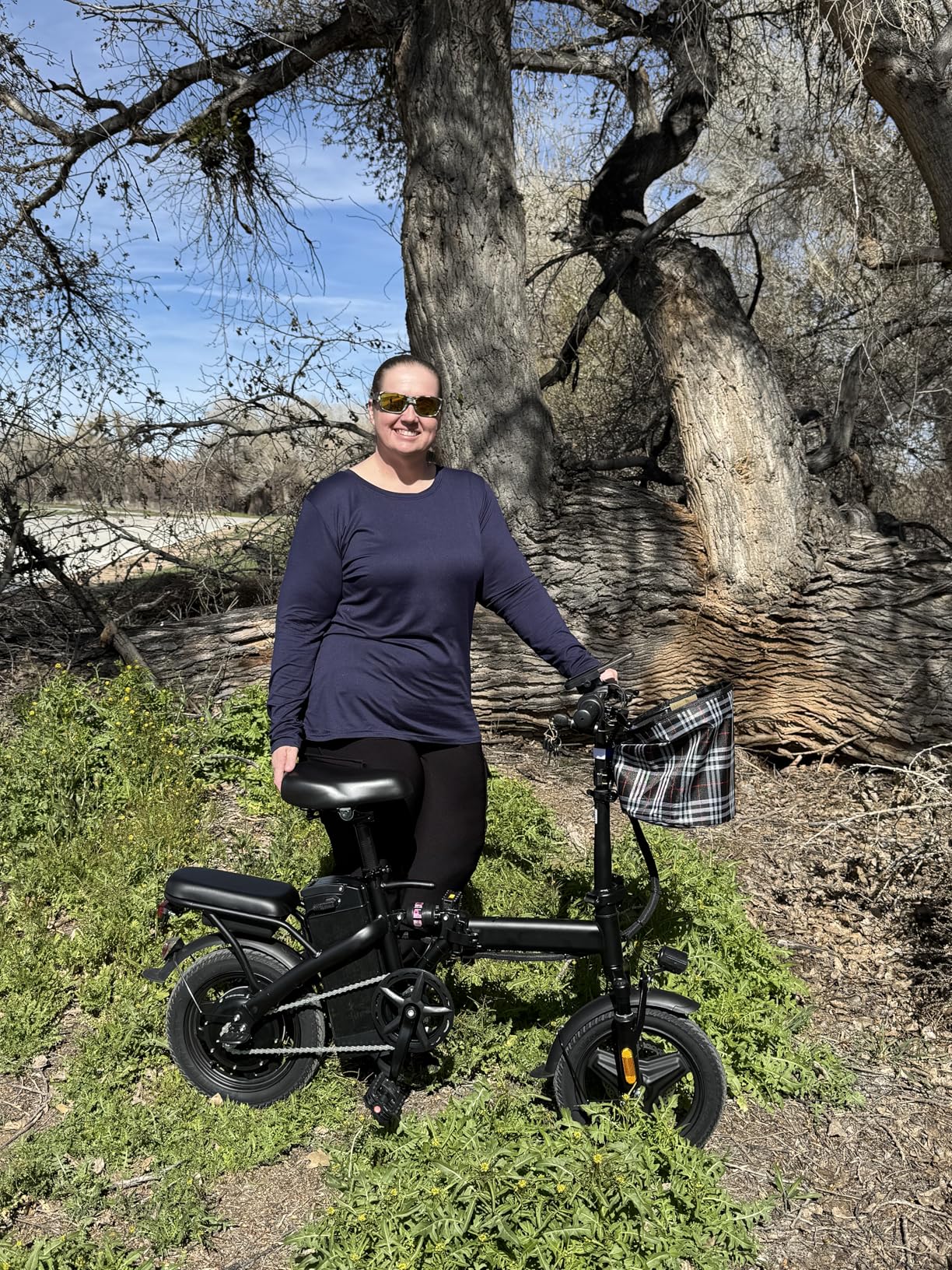 LELEKUAI Electric Bike for Adults and Teens, 520W-1200W Motor, 20-28MPH, 32 Miles Range, 48V 10Ah Battery, 14