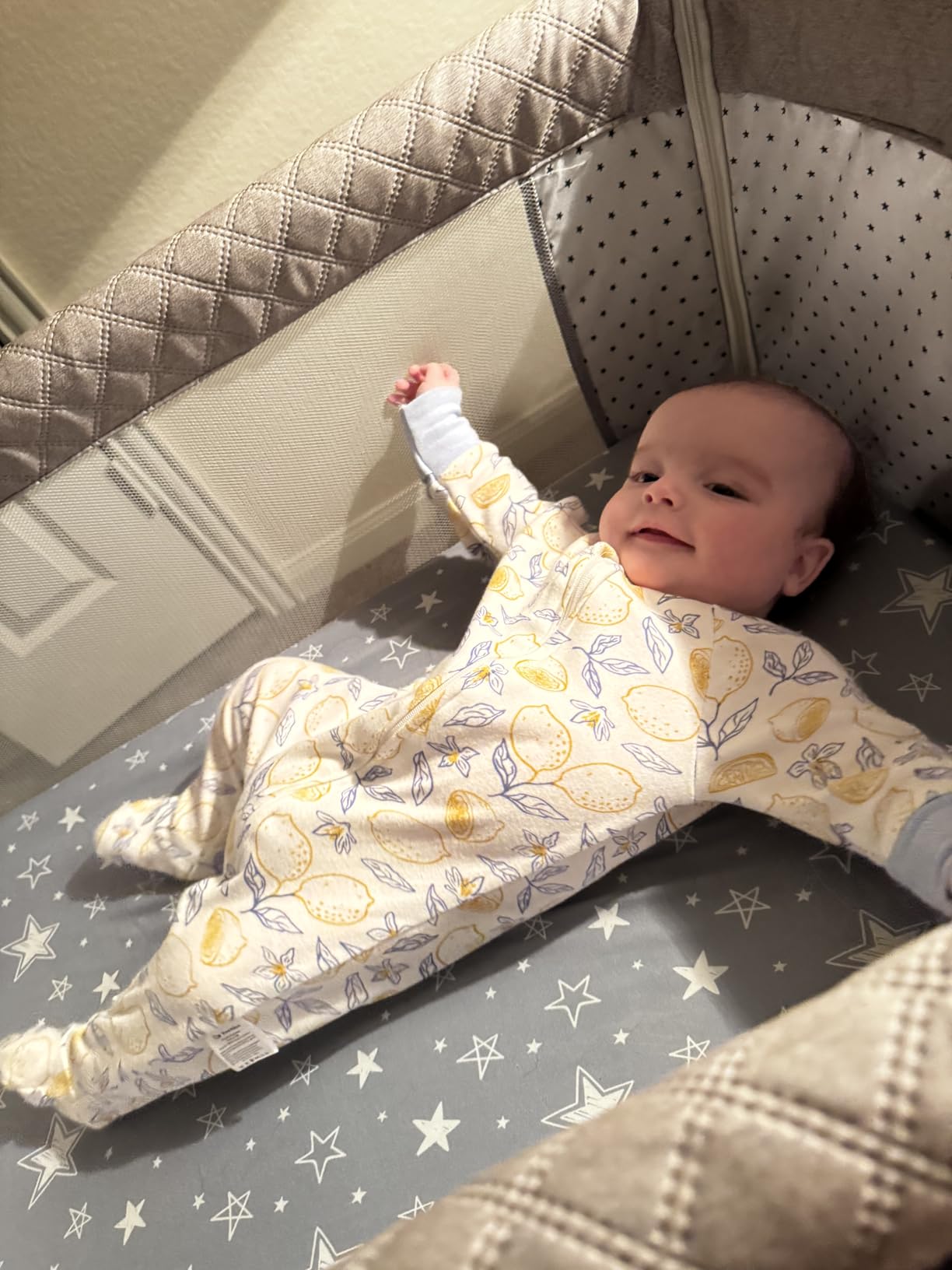 Yoofoss Baby Pajamas 100% Organic Cotton Baby Sleepers for Newborn 0-3 3-6 6-9 Months Boys Girl Clothes 3pcs Footed PJs customer photo 2