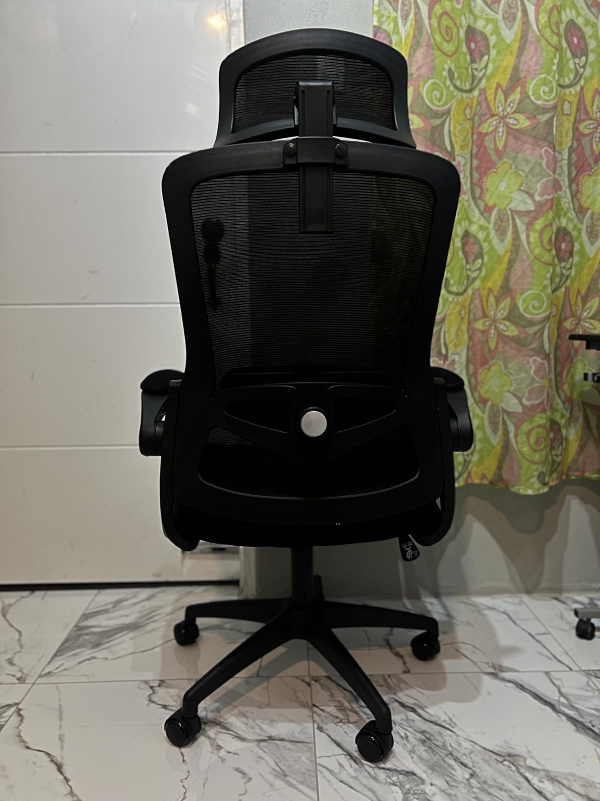 Fizzin Ergonomic Office Chair, 400 LBS Computer Chairs with Adjustable Lumbar Support, Breathable Mesh Desk Chair Ergonomic with Thickened Cushion, Comfy Home Office Desk Chair (Black) customer photo 2