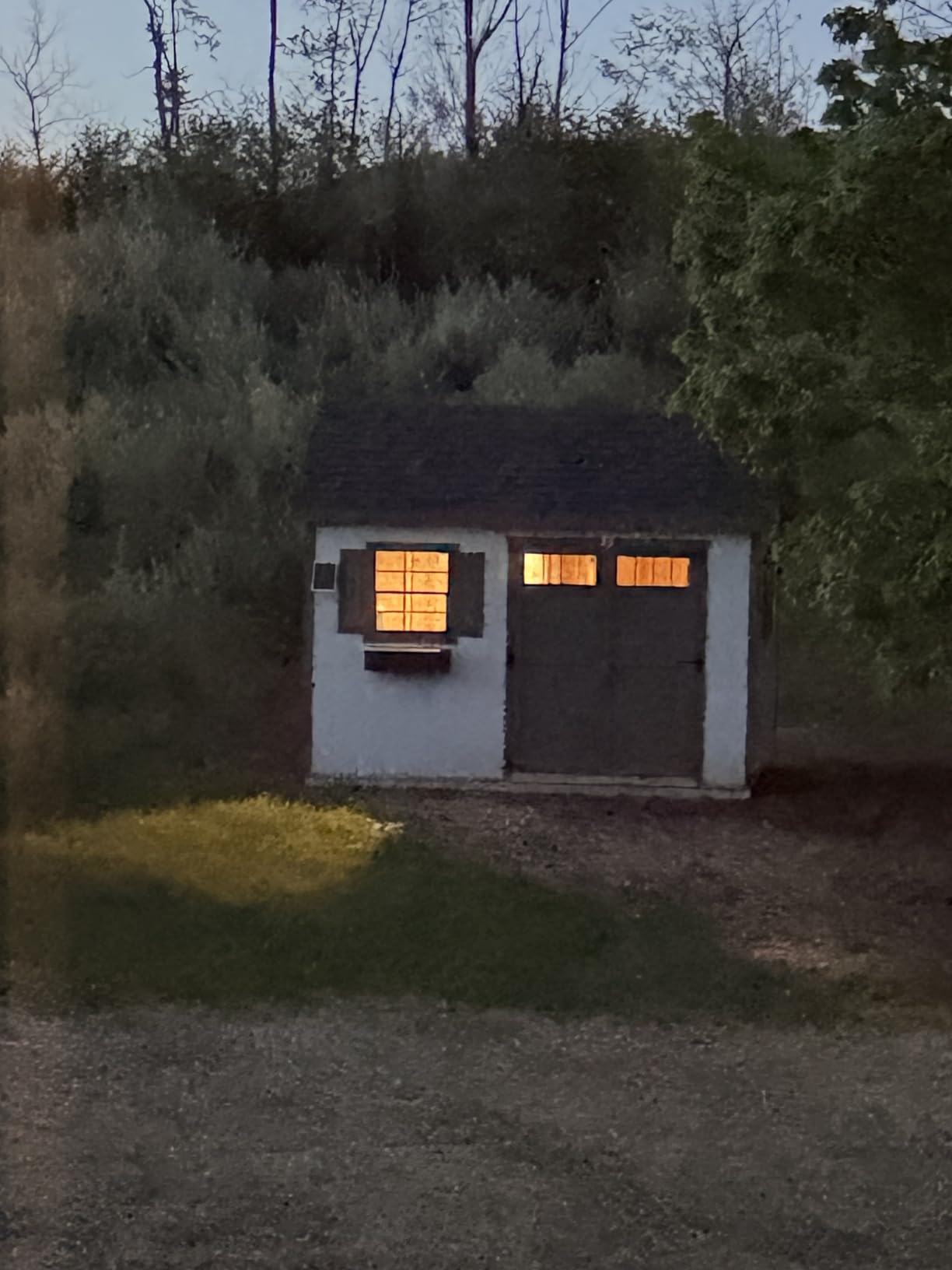 Solar Shed Light Indoor Outdoor, 2000LM Daytime Available Pendant Light with Pull String, Dusk to Dawn, 3 Lighting Modes Solar Lights Indoor, IP65 Waterproof for Barn, Gazebo, Shop, Garage customer photo 2